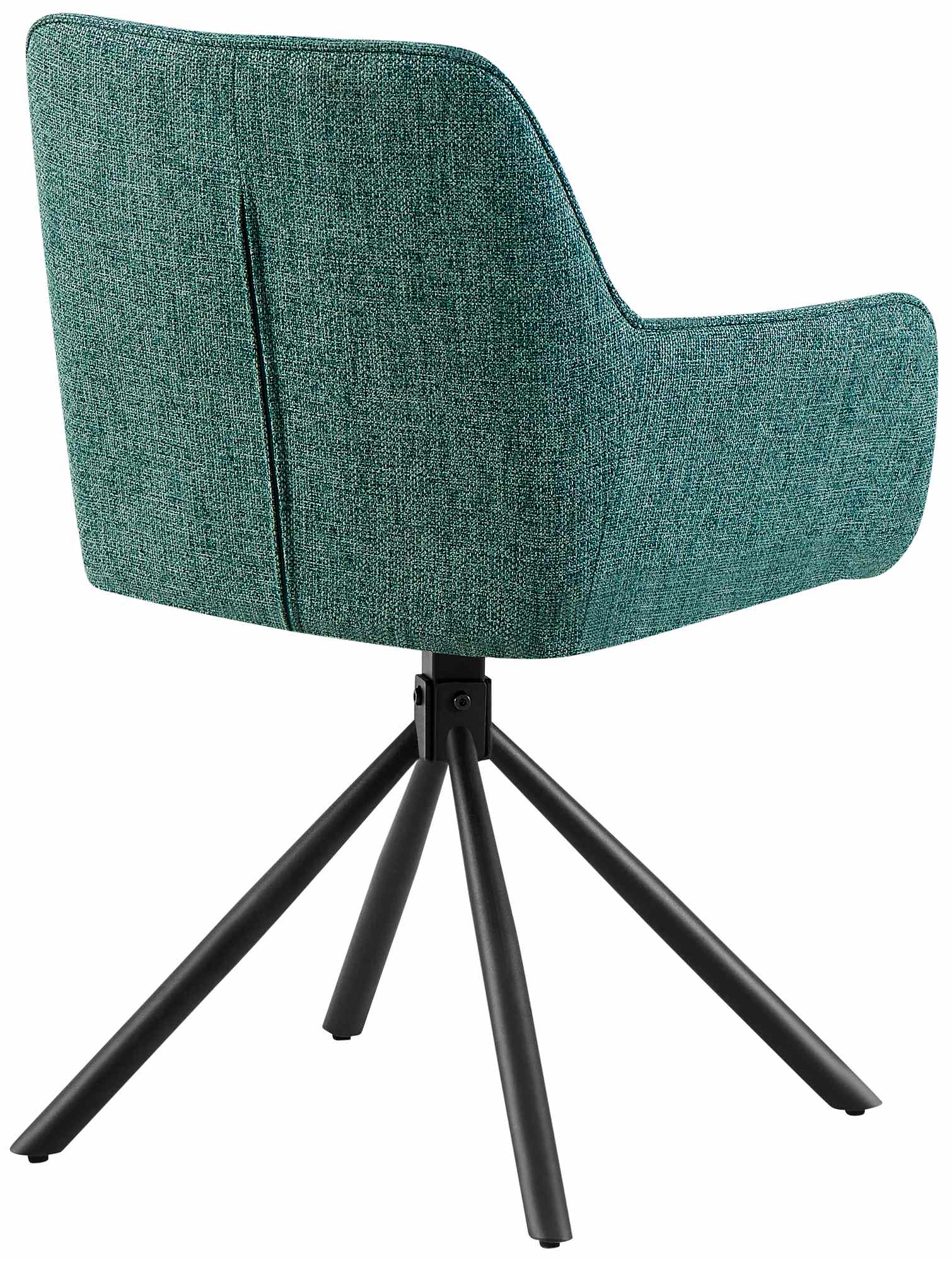 Lot de 2 chaises Tipton tissu