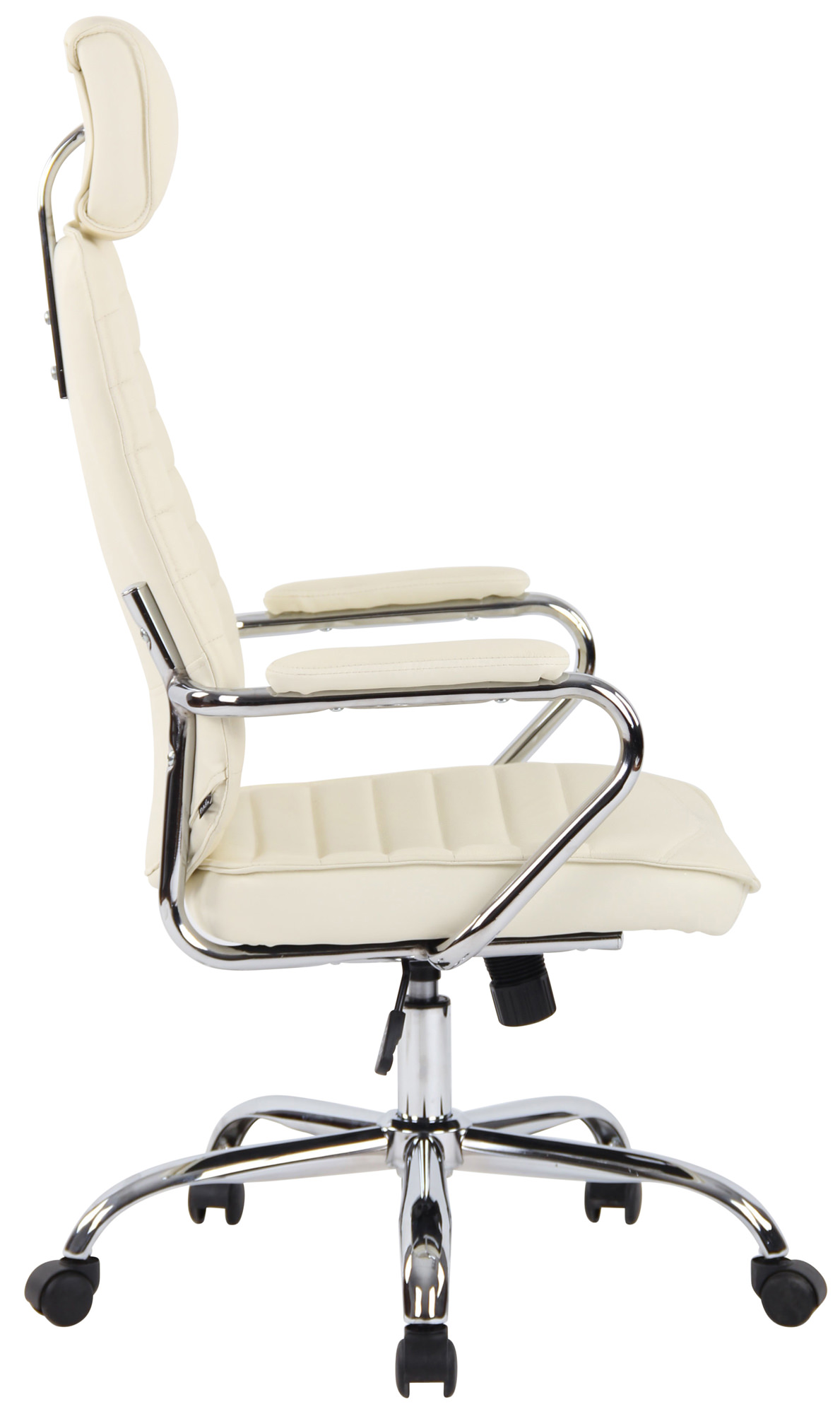 Fauteuil de bureau Rako en cuir véritable