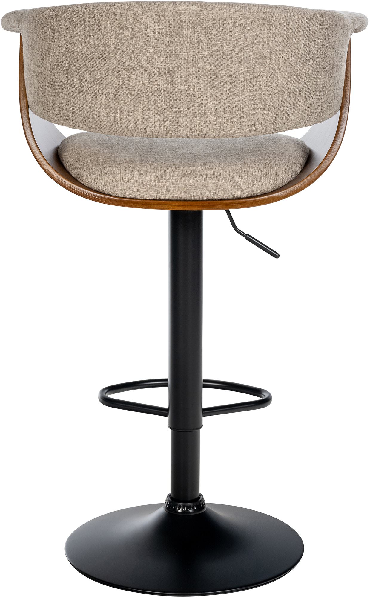 Tabouret de bar Vestal avec Coque en bois réglable pivotant