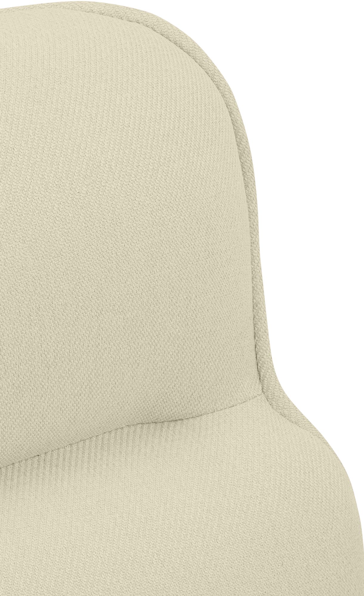 Chaise de bureau Amado en tissu