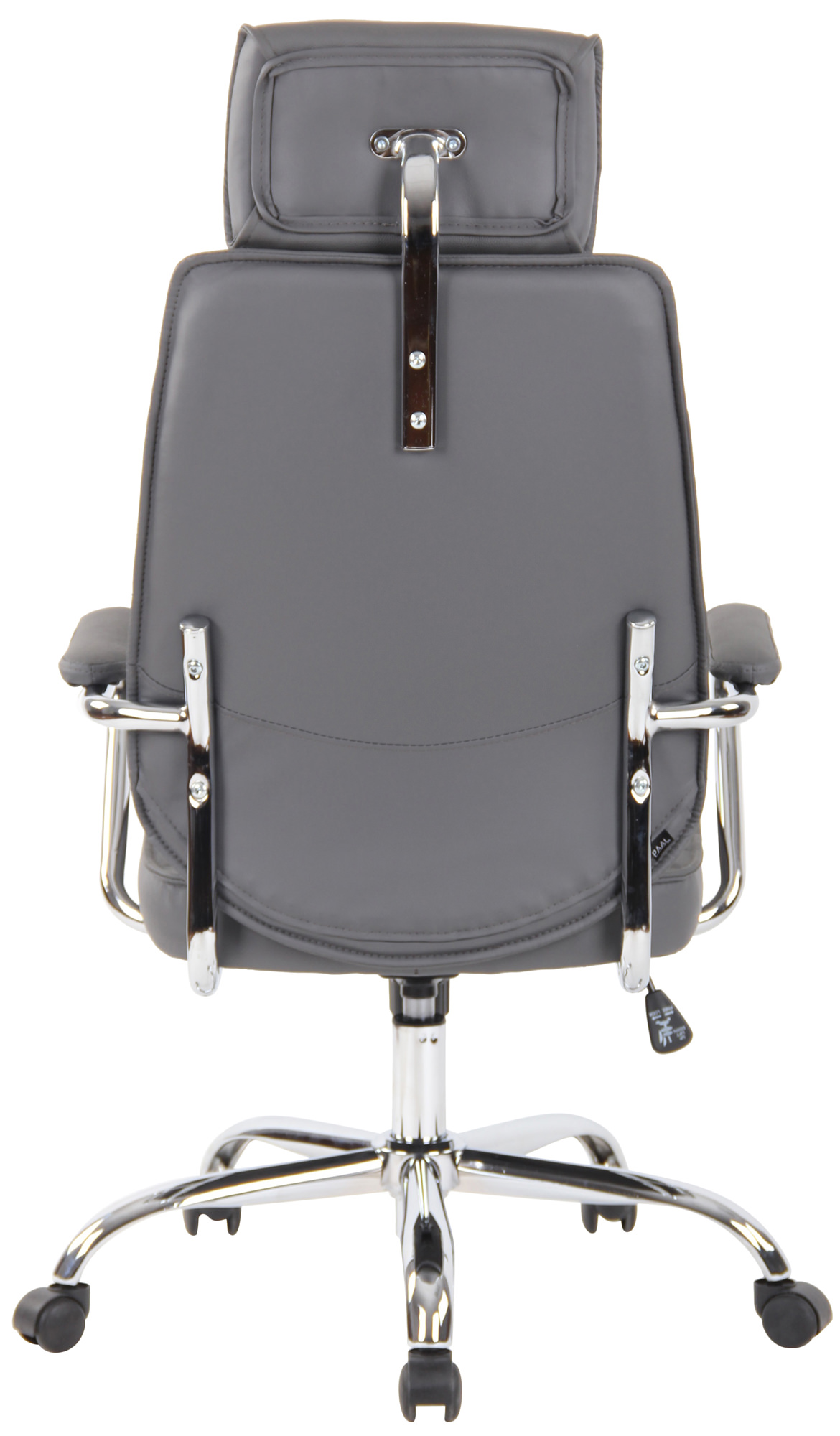 Fauteuil de bureau Rako en cuir véritable