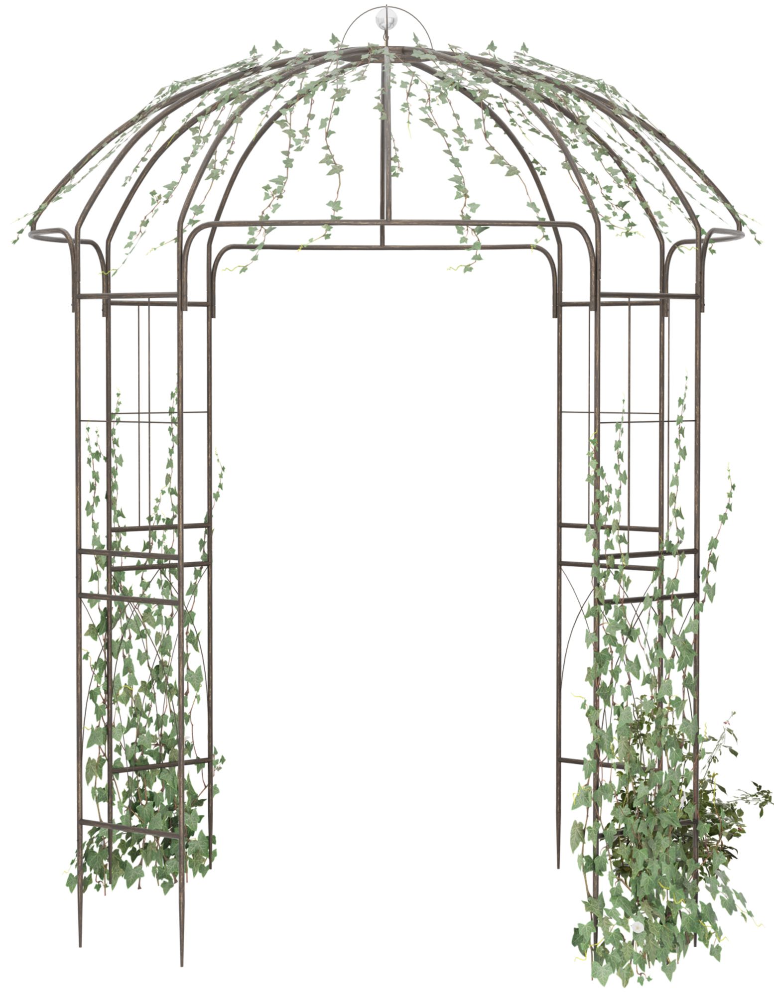 Pavillon de jardin Keira avec treillis