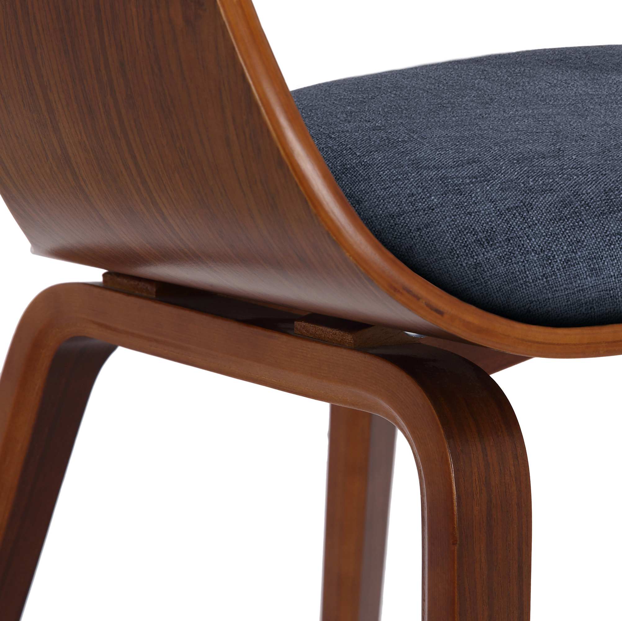 Lot de 2 chaises de salle à manger Kingston en Tissu