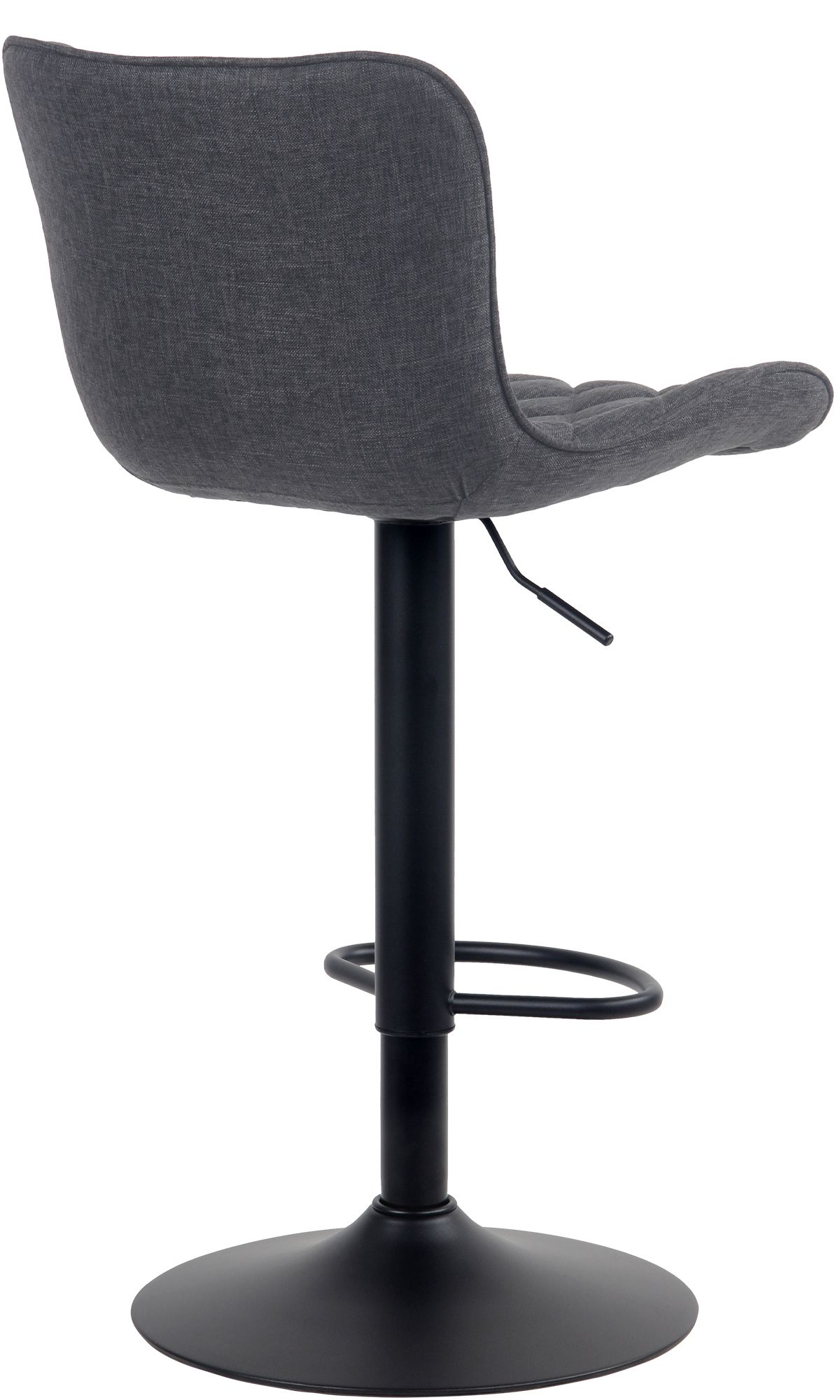 Tabouret de bar Emma Pied en Métal Hauteur réglable Siège pivotant
