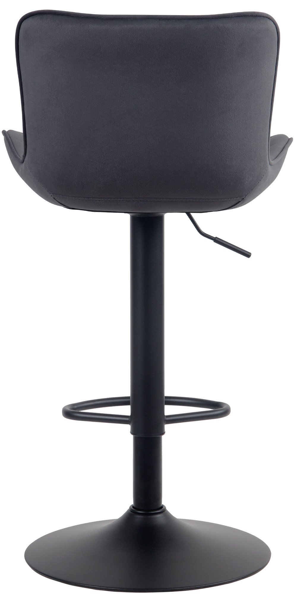 Tabouret de bar Linus Pied en Métal Hauteur réglable Siège pivotant
