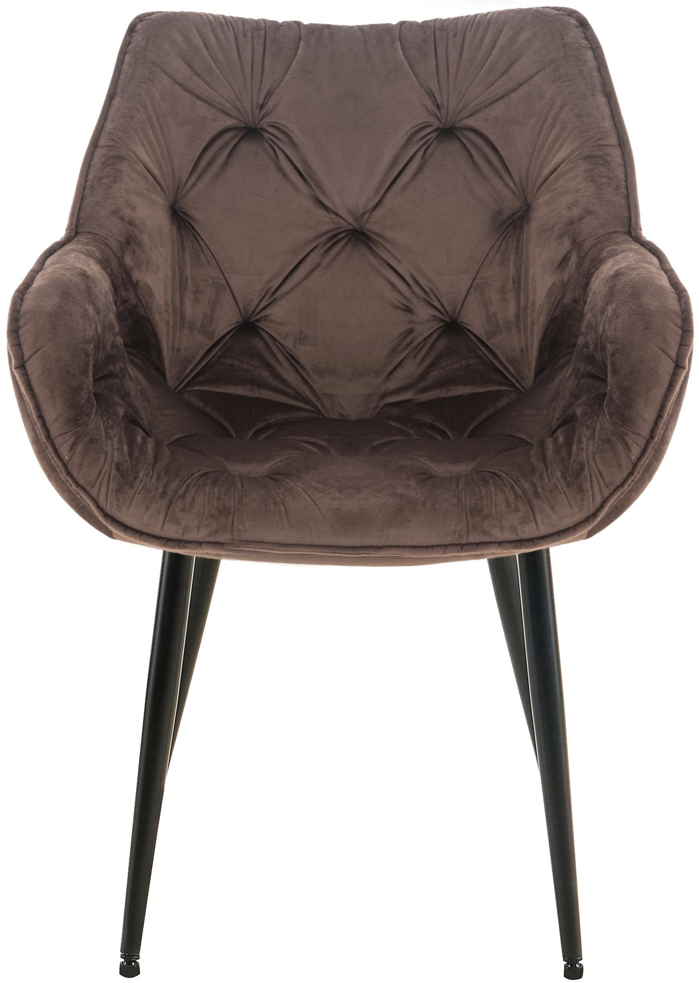 Lot de 2 chaises Tanna velours