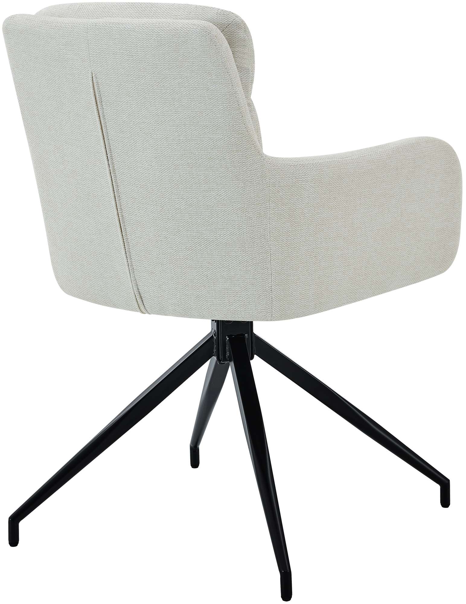 Lot de 2 chaises de salle à manger Somers tissu