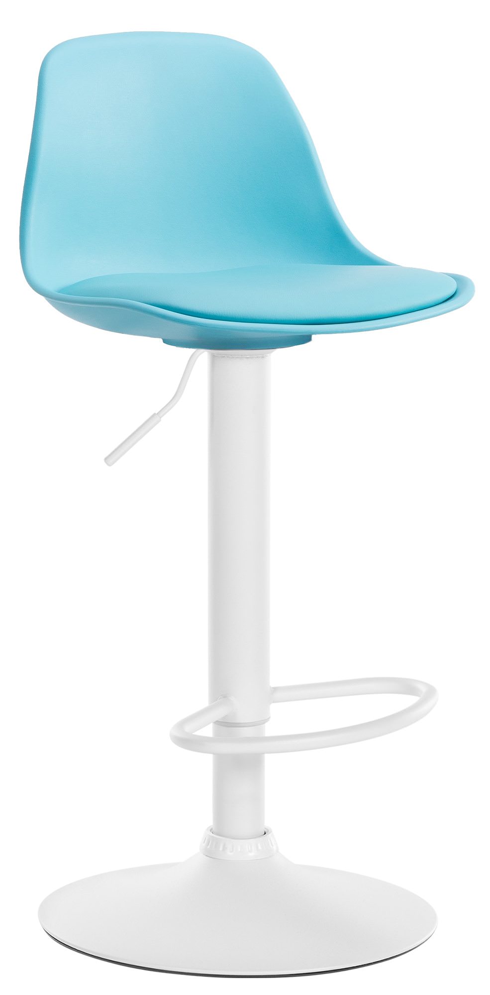 Tabouret de bar Kiel Similicuir et coque en plastique