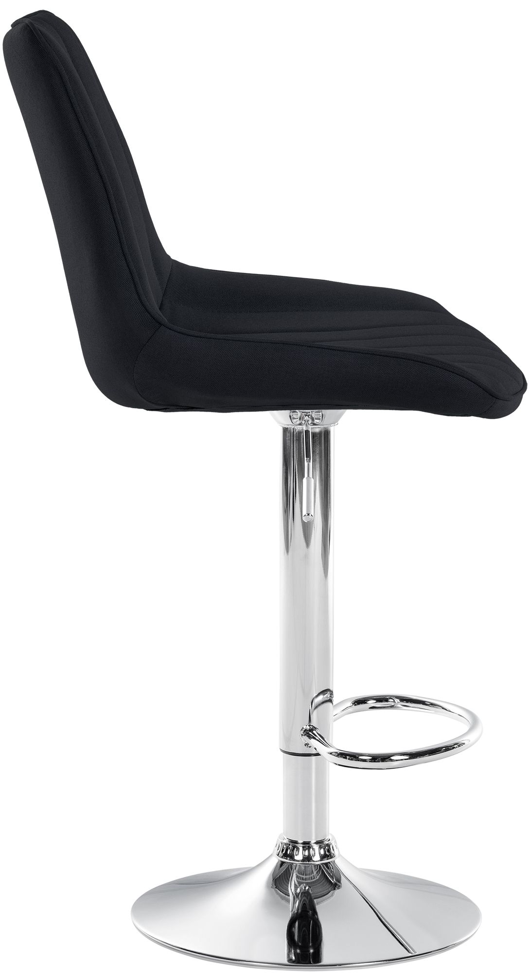 Lot de 2 tabourets de bar Toni tissu