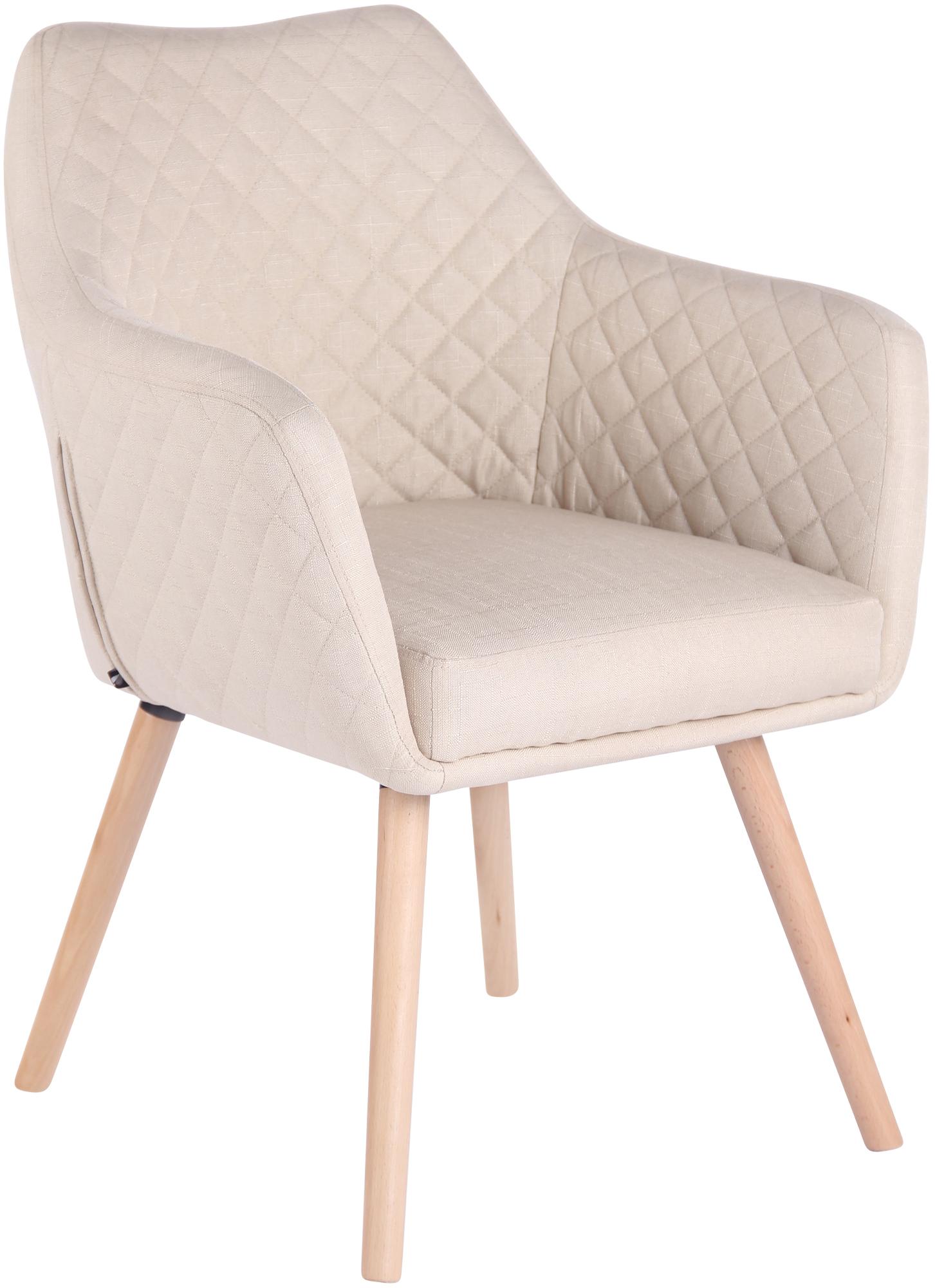 Chaise de salle à manger Gent en tissu