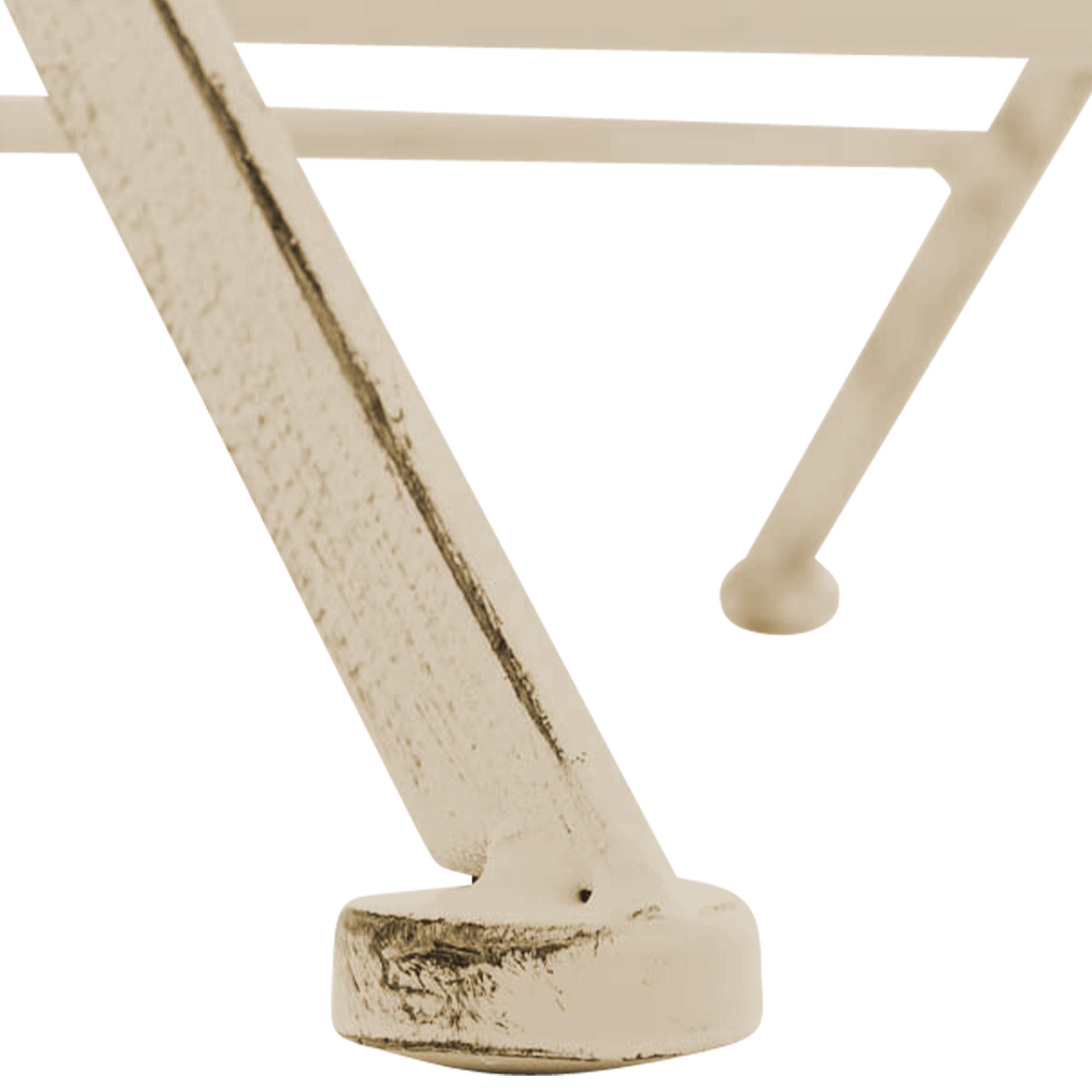 Chaise de jardin en métal Sibell