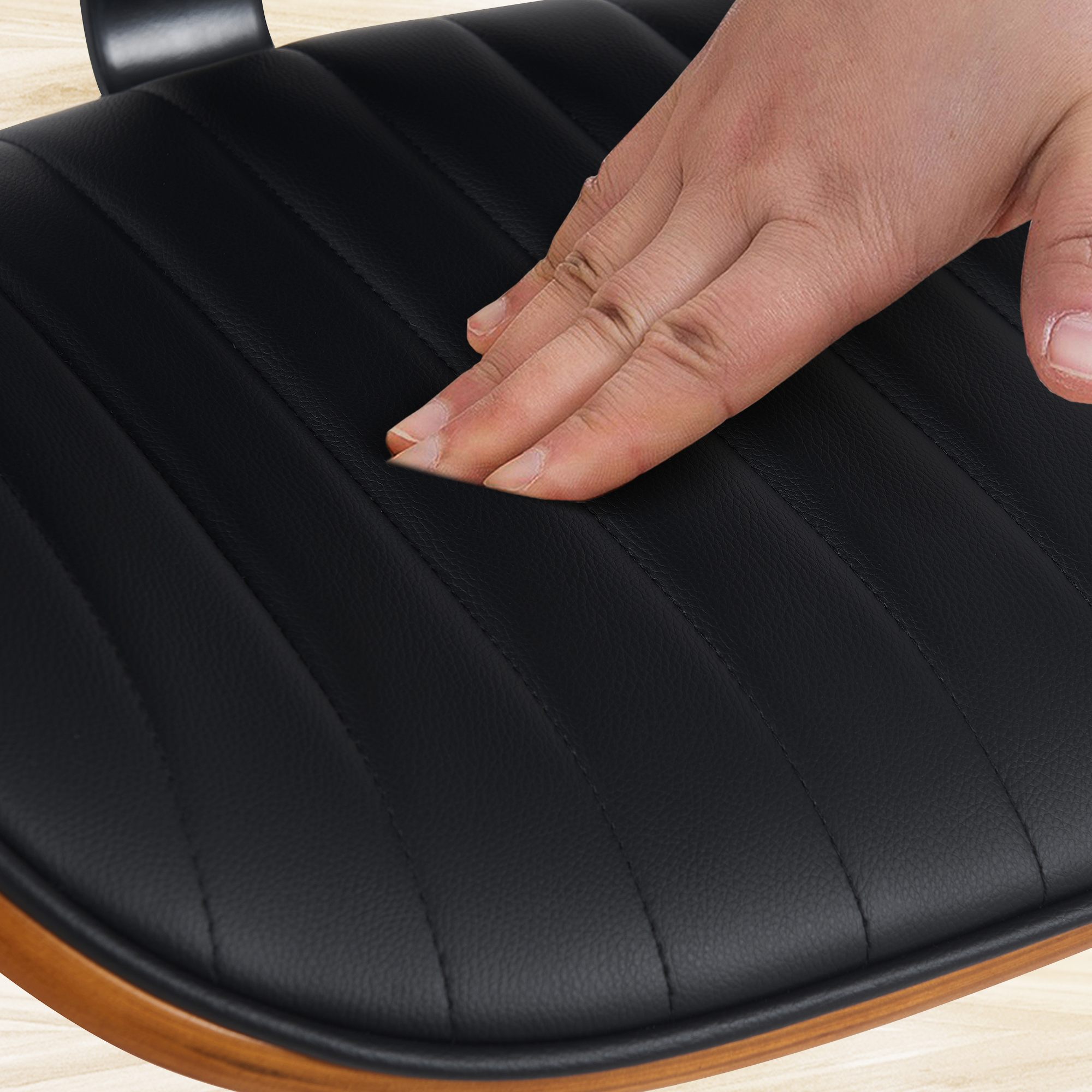 Tabouret de bar Clawson similicuir