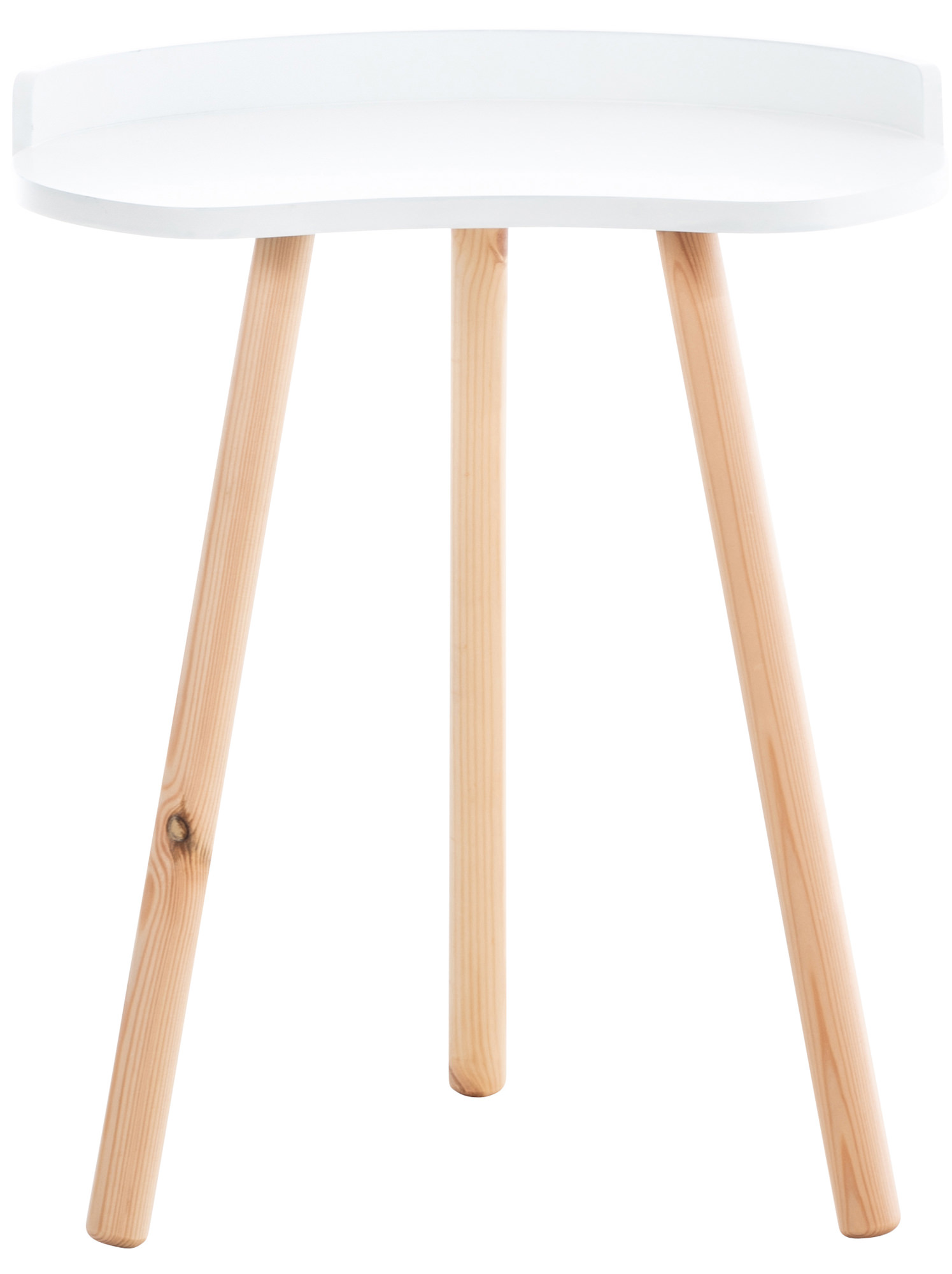 Table d'appoint au style scandinave Jannis en Bois