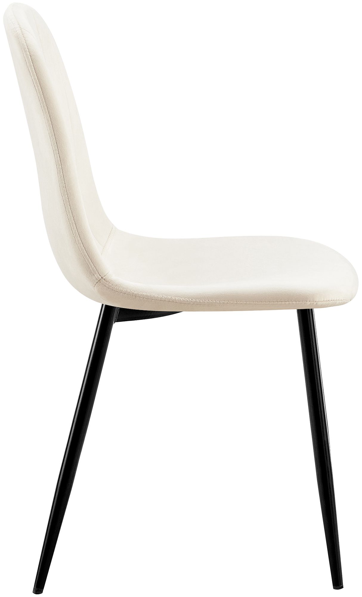 Chaise de salle a manger Baxter en velours