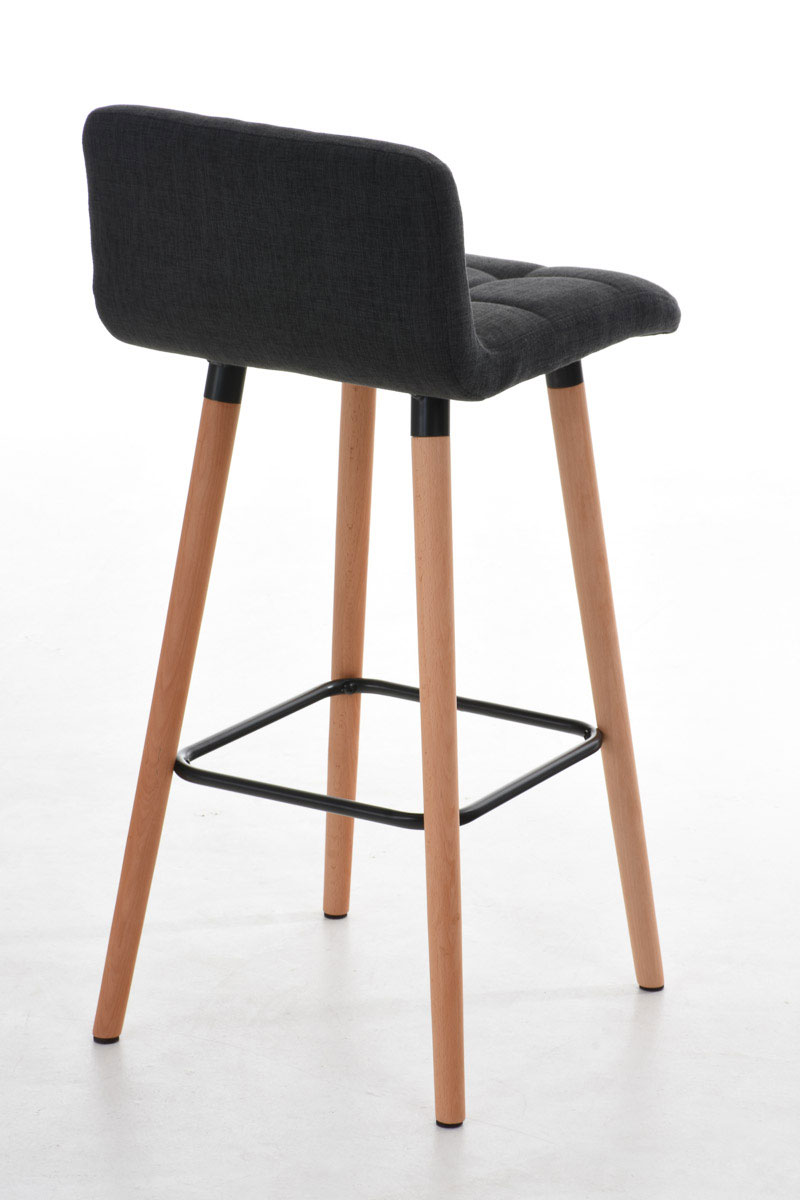 Lot de 2 Tabourets de Bar Lincoln V2 Tissu