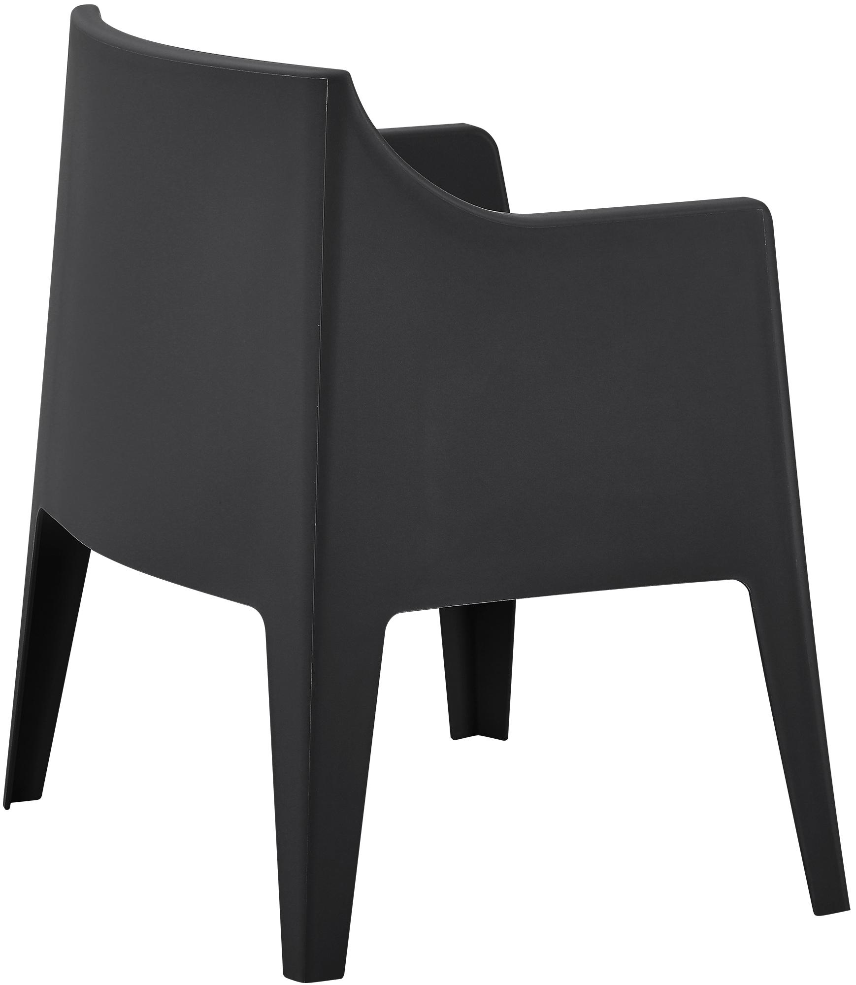 Lot de 6 Chaises de Jardin Bartal Empilables en Polypropylène Résistant aux UV et Intempéries - Fauteuils d'Extérieur Design