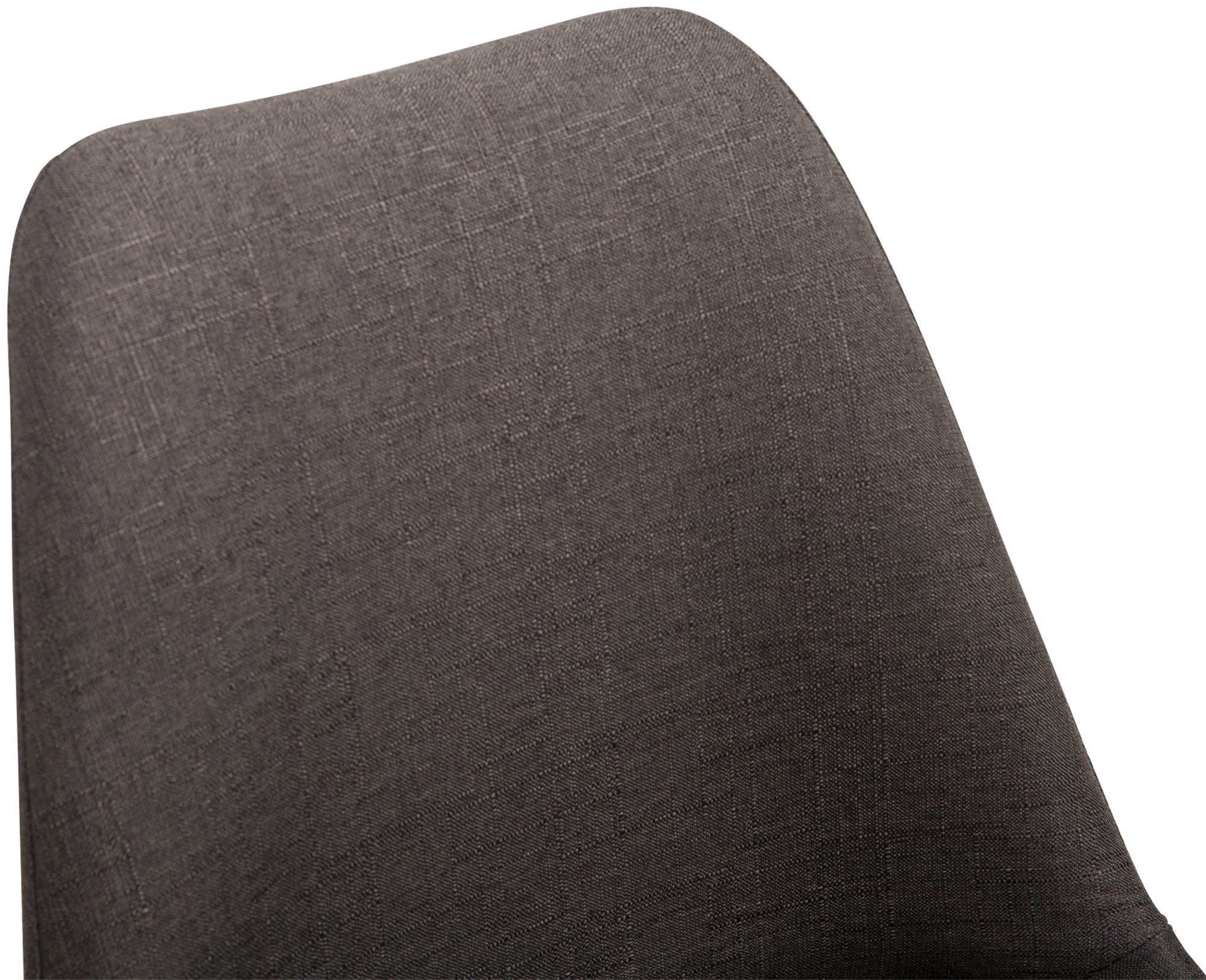 Chaise de salle à manger Maverick tissu avec pied trompette