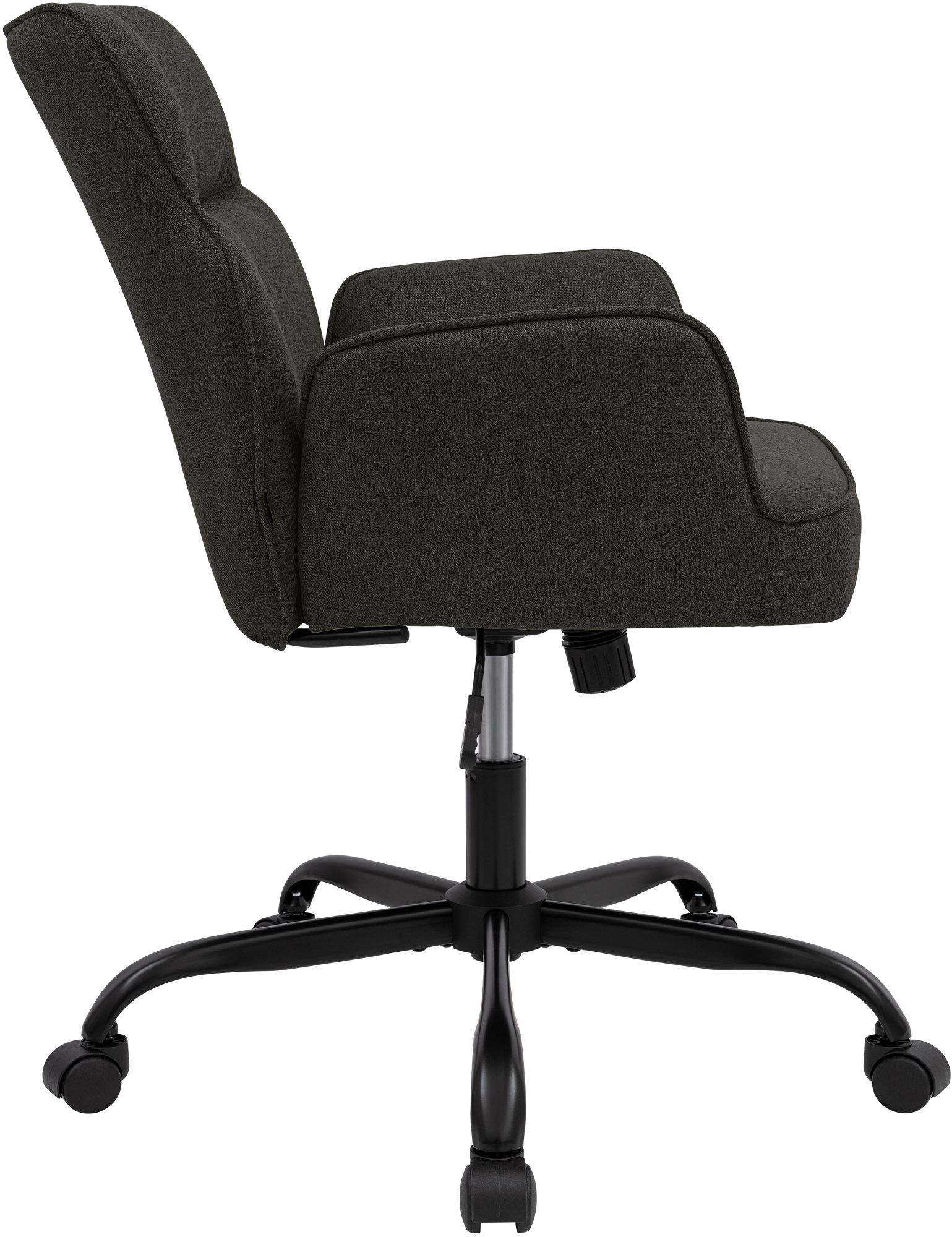 Chaise de bureau Amado en tissu