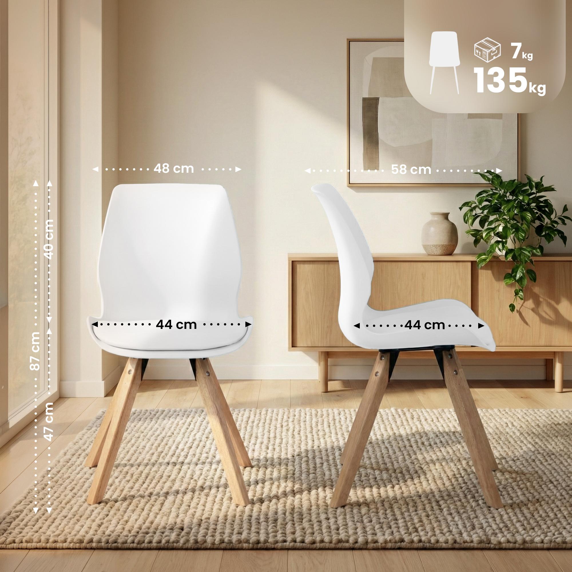 Chaise de salle a manger Luna