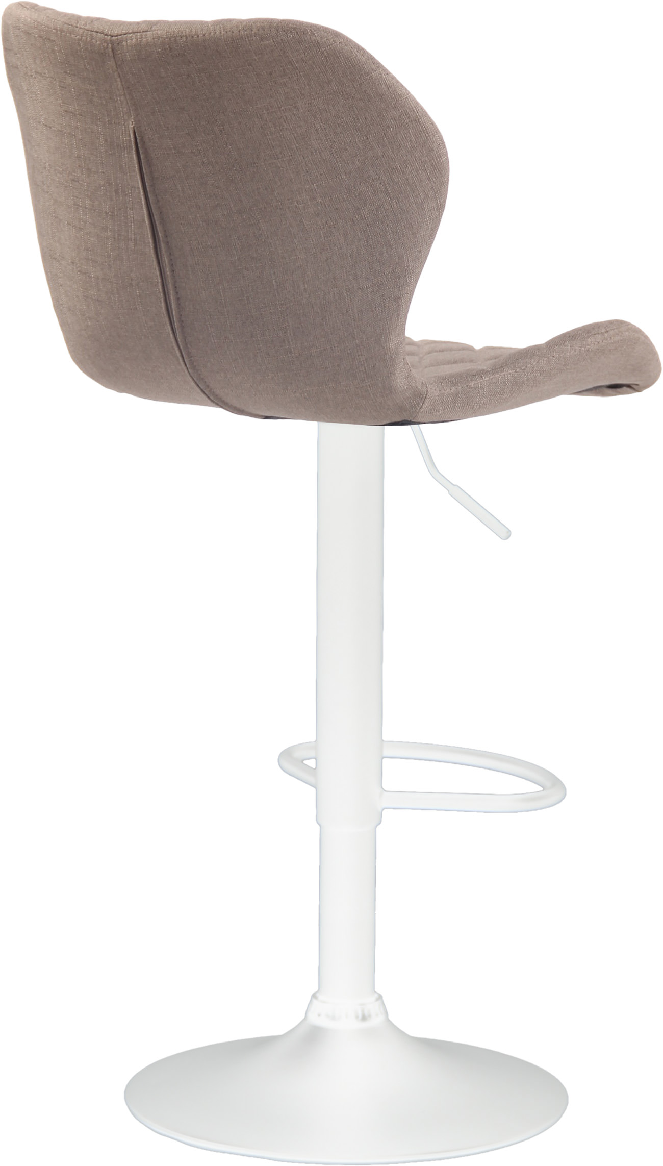 Lot de 2 tabourets de bar Cork en tissu