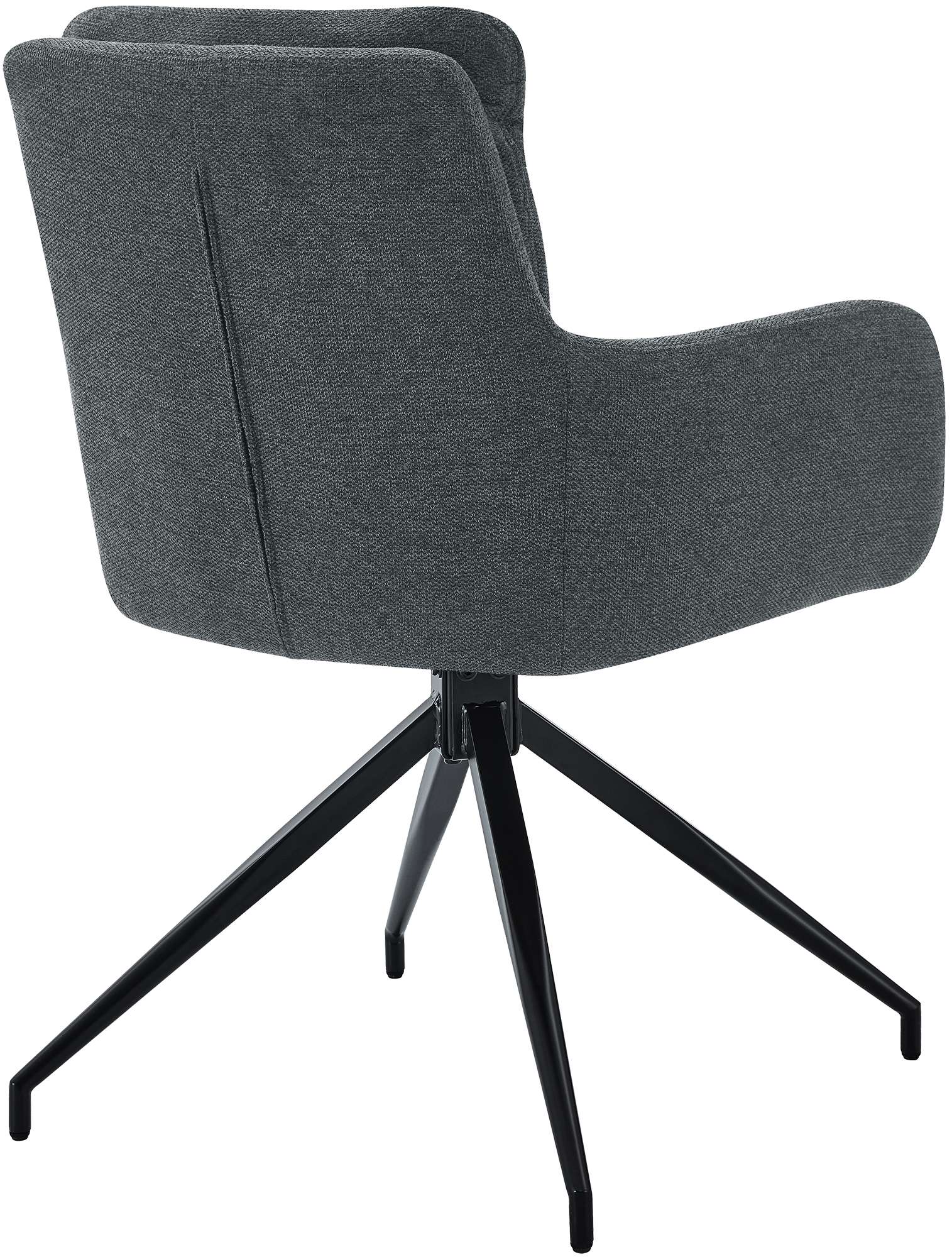 Lot de 2 chaises de salle à manger Somers tissu