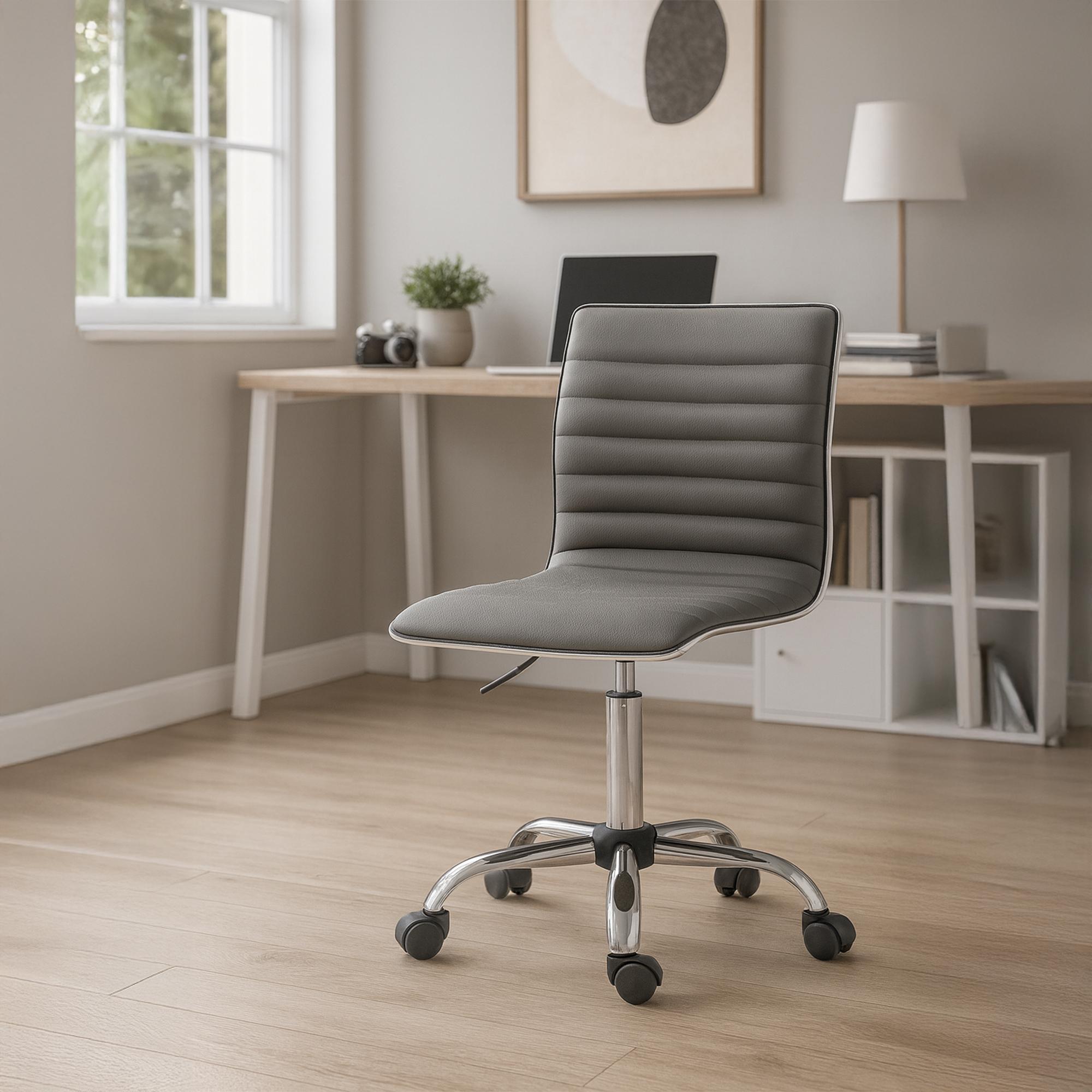 Tabouret de travail Alamosa similicuir
