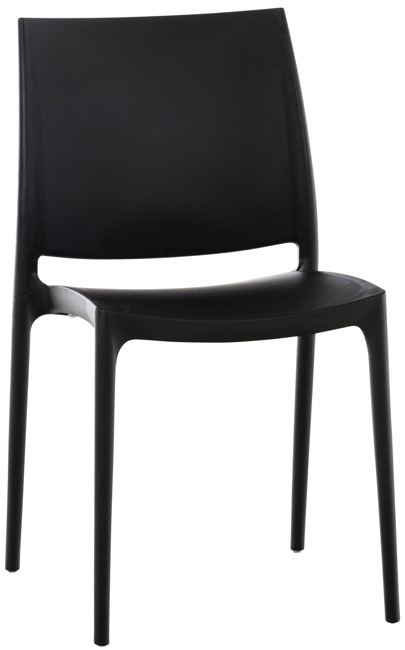Chaise de jardin empilable Maya en plastique