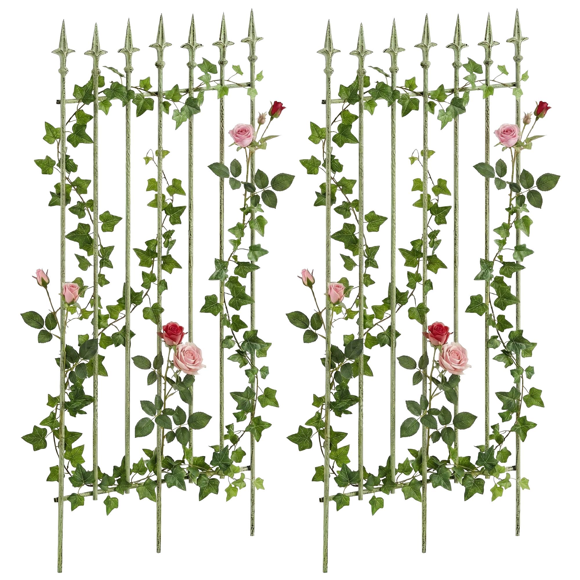 Lot de 2 treillages Elisa 100 x 50 cm
