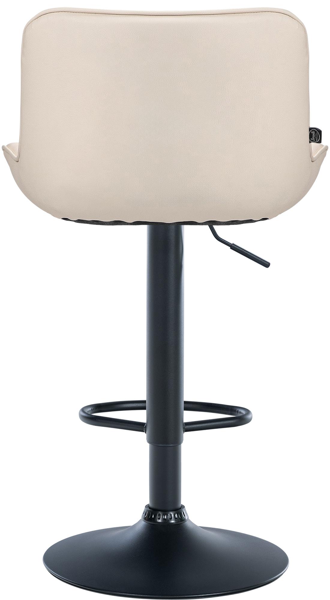 Lot de 2 tabourets de bar Vonore en similicuir