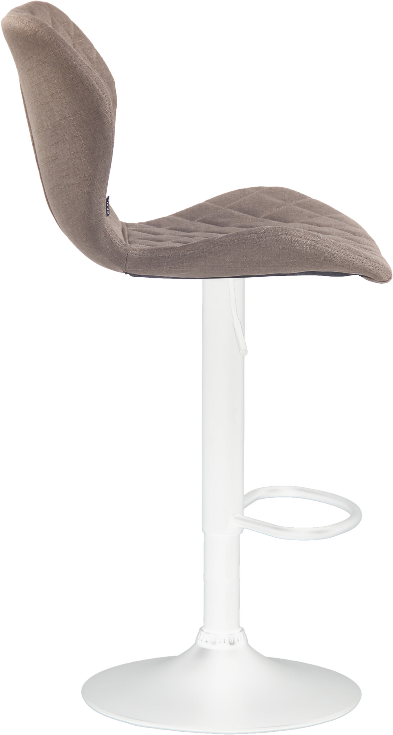Lot de 2 tabourets de bar Cork en tissu