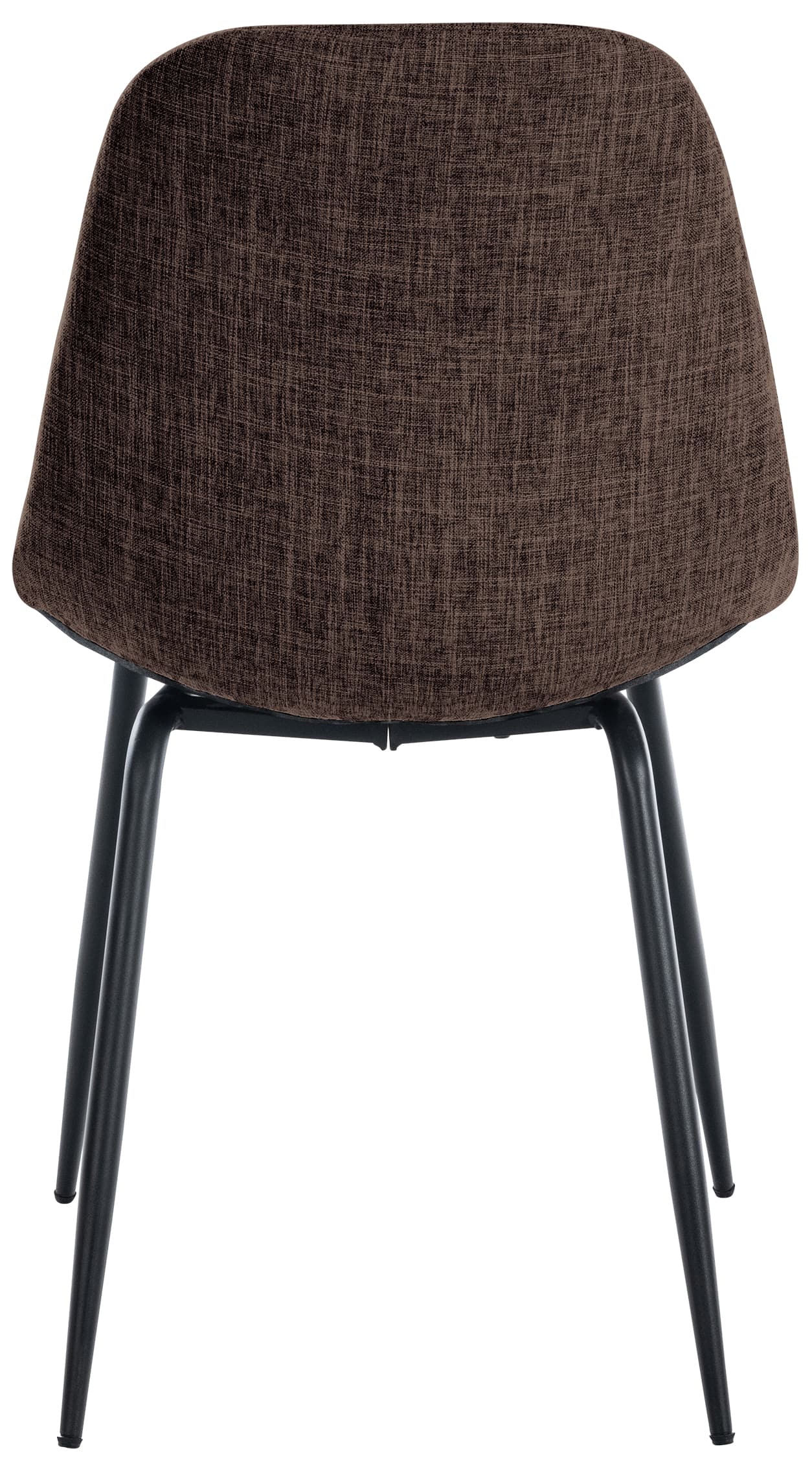 Chaise de salle à manger Tom avec Pieds en métal noir