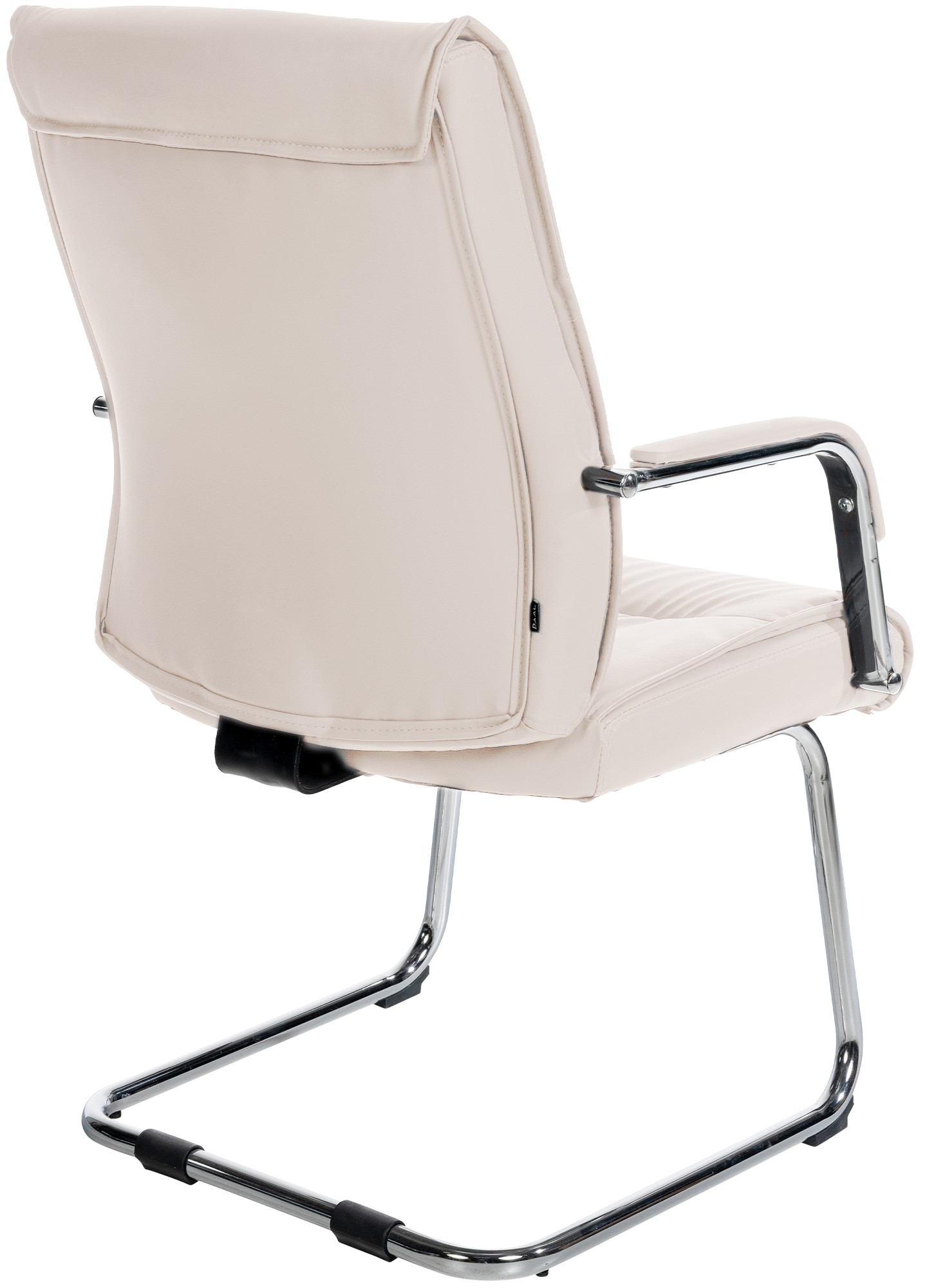 Lot de 2 Chaises Cantilever Sievert en similicuir avec accoudoirs