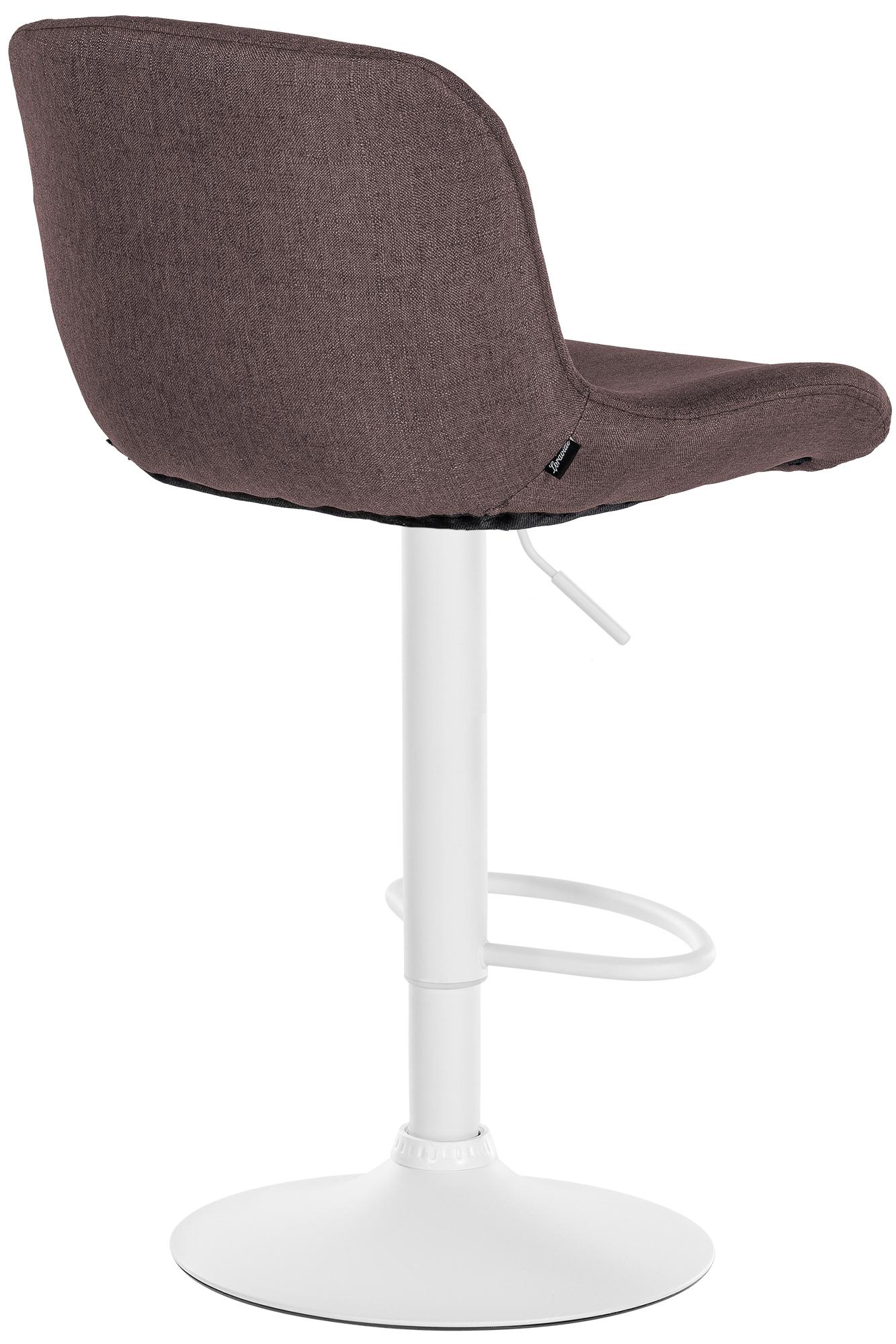 Tabouret de bar Solon blanc