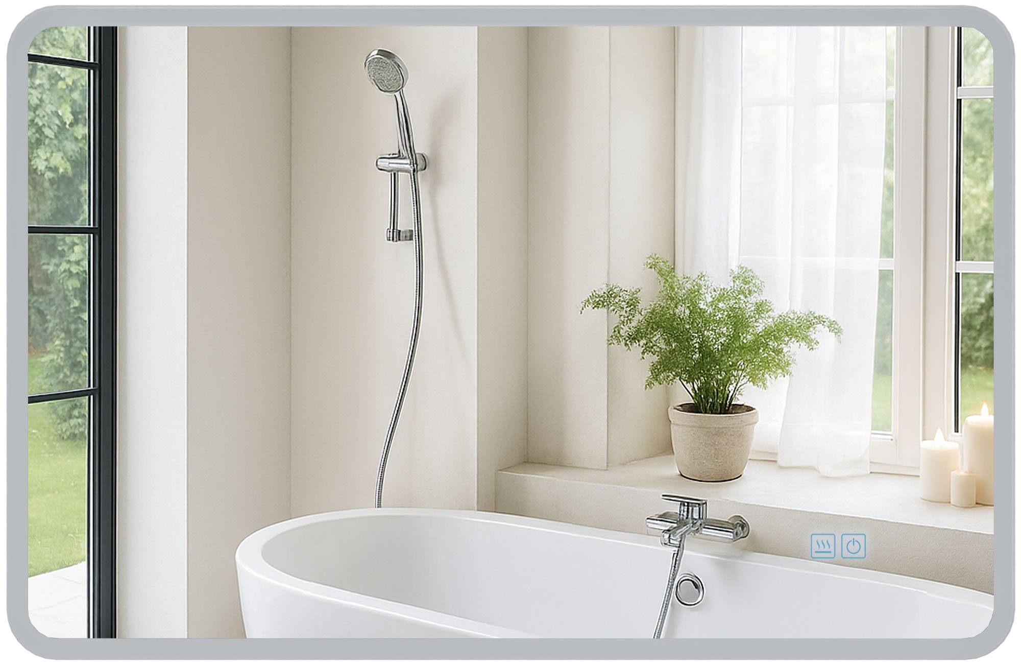 Miroir de salle de bain Jericho