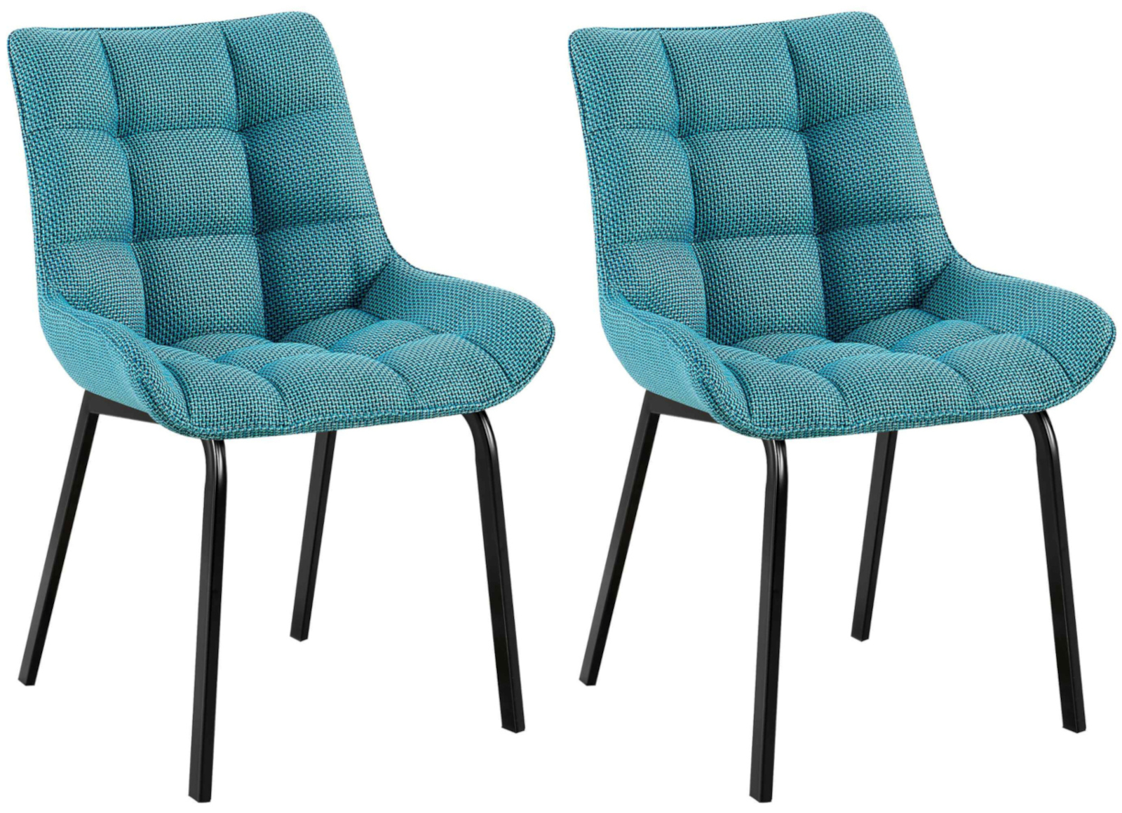 Lot de 2 chaises de salle à manger Saranda
