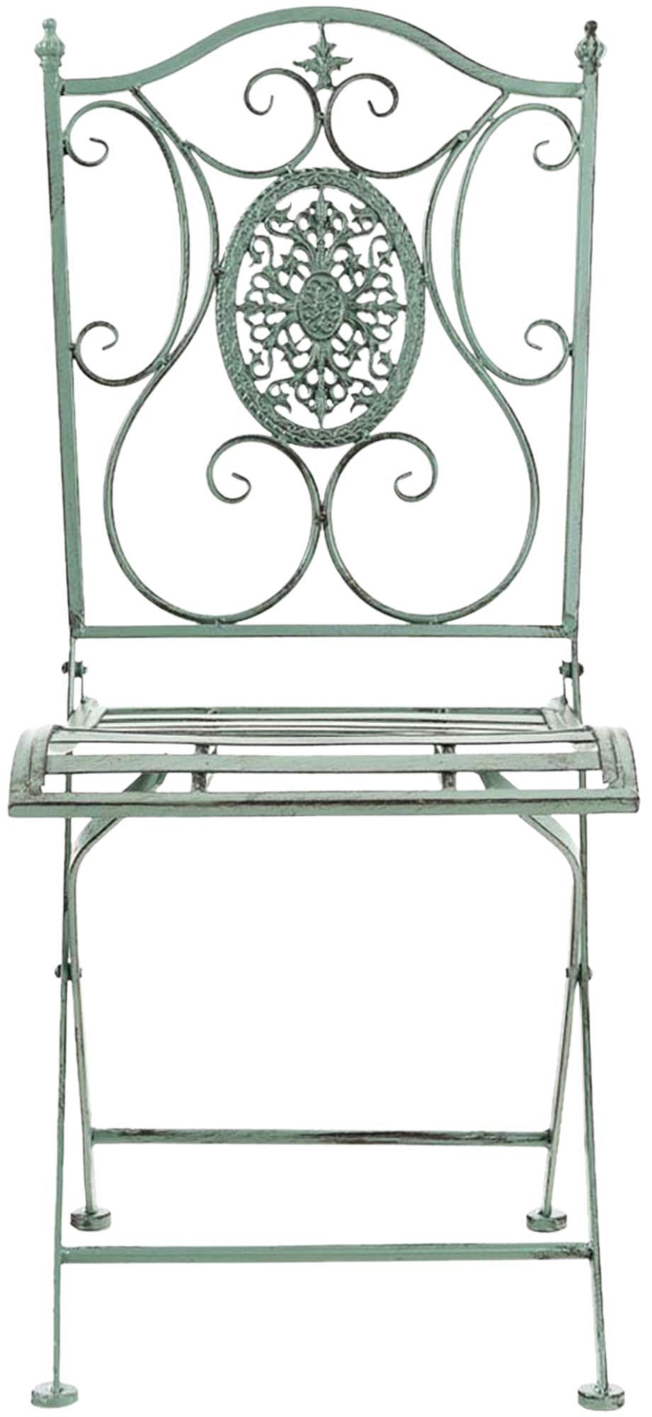 Chaise de jardin en métal Sibell