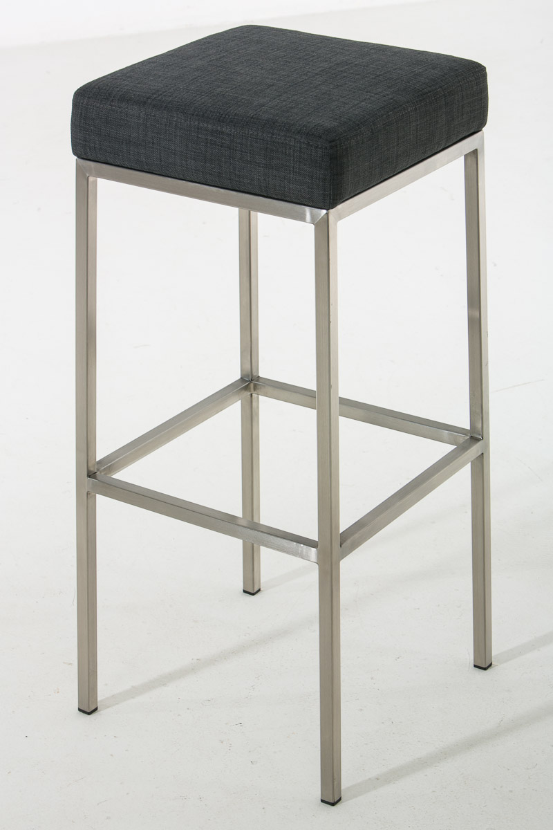Lot de 2 tabourets de bar Montreal en tissu