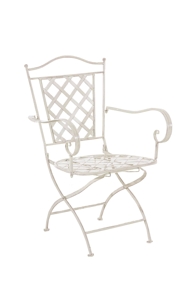 Chaise de jardin ADARA en fer forgé