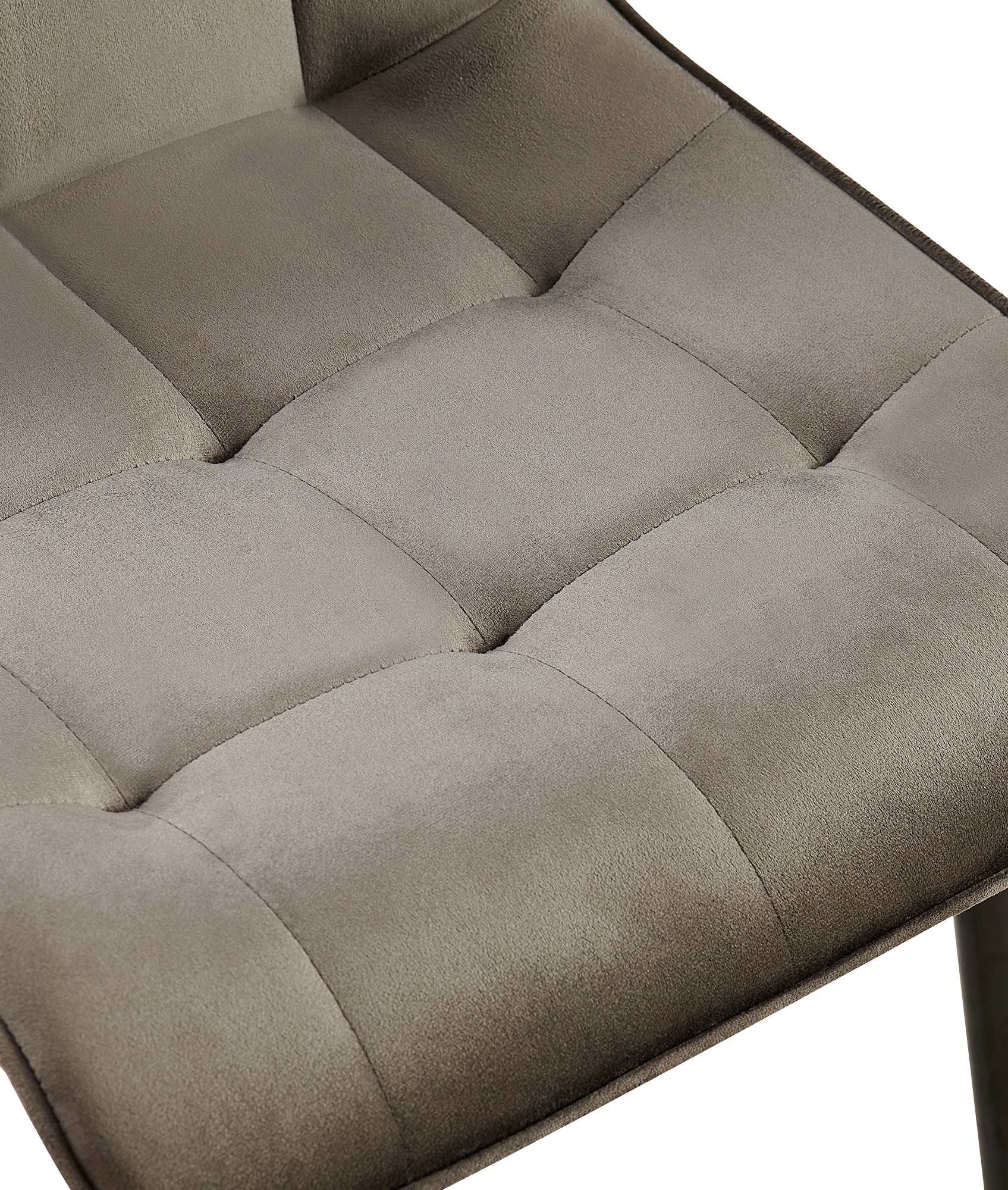 Lot de 2 chaises de salle à manger Gifford en velours