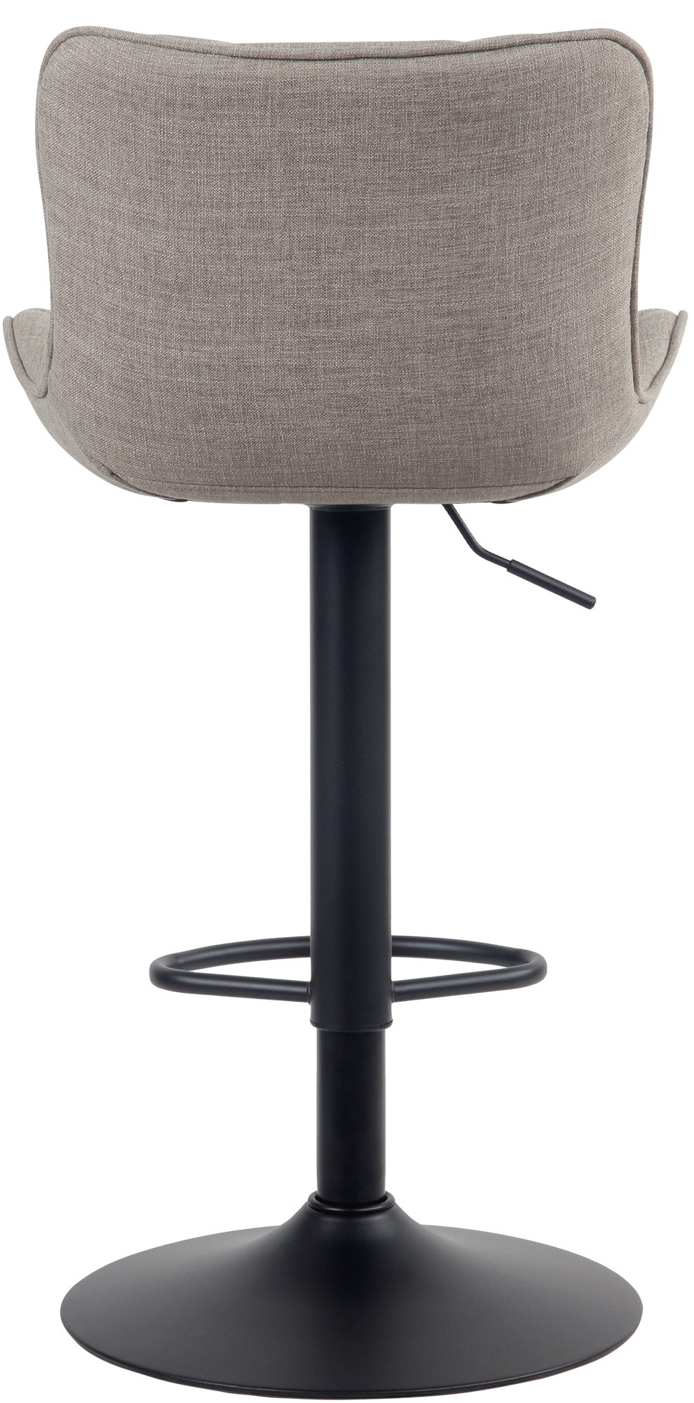 Tabouret de bar Linus Pied en Métal Hauteur réglable Siège pivotant