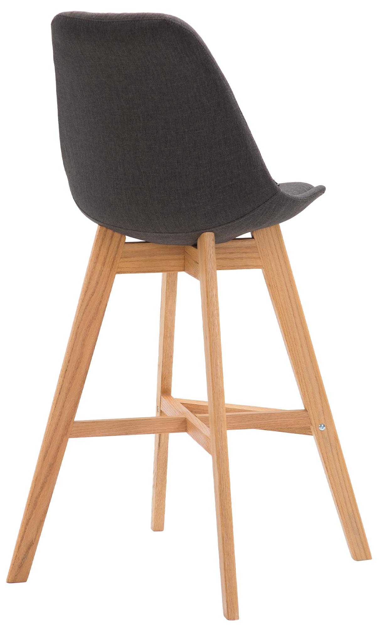 Lot de 2 tabourets de bar Cannes Tissu