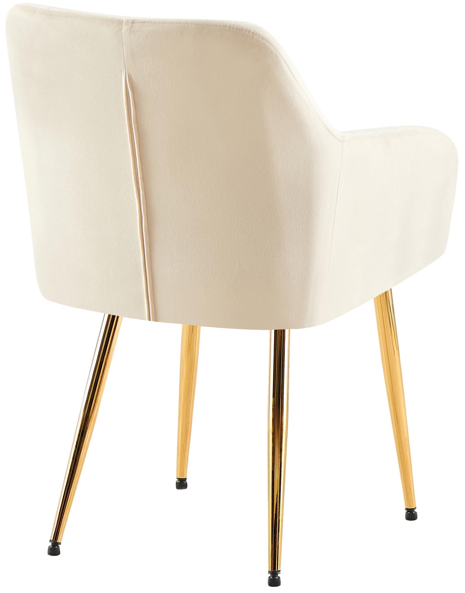 Chaise de salle à manger Monett Velours