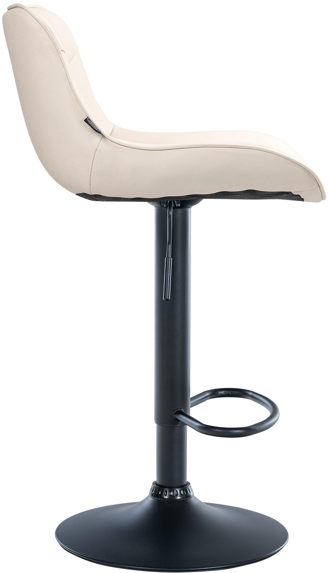 Lot de 2 tabourets de bar Vonore en similicuir