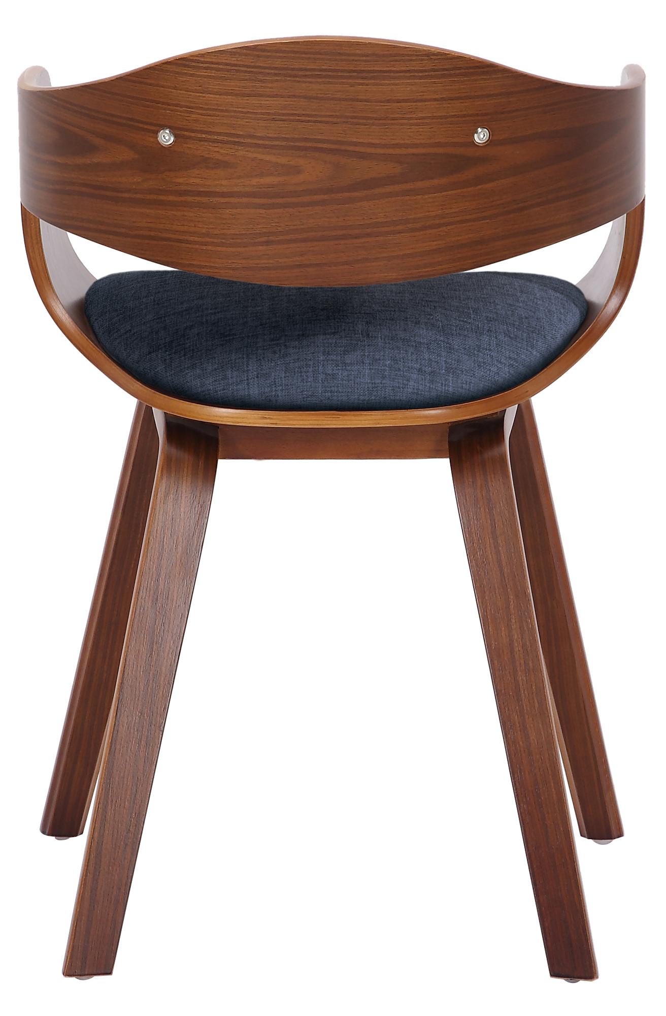 Lot de 2 chaises de salle à manger Kingston en Tissu