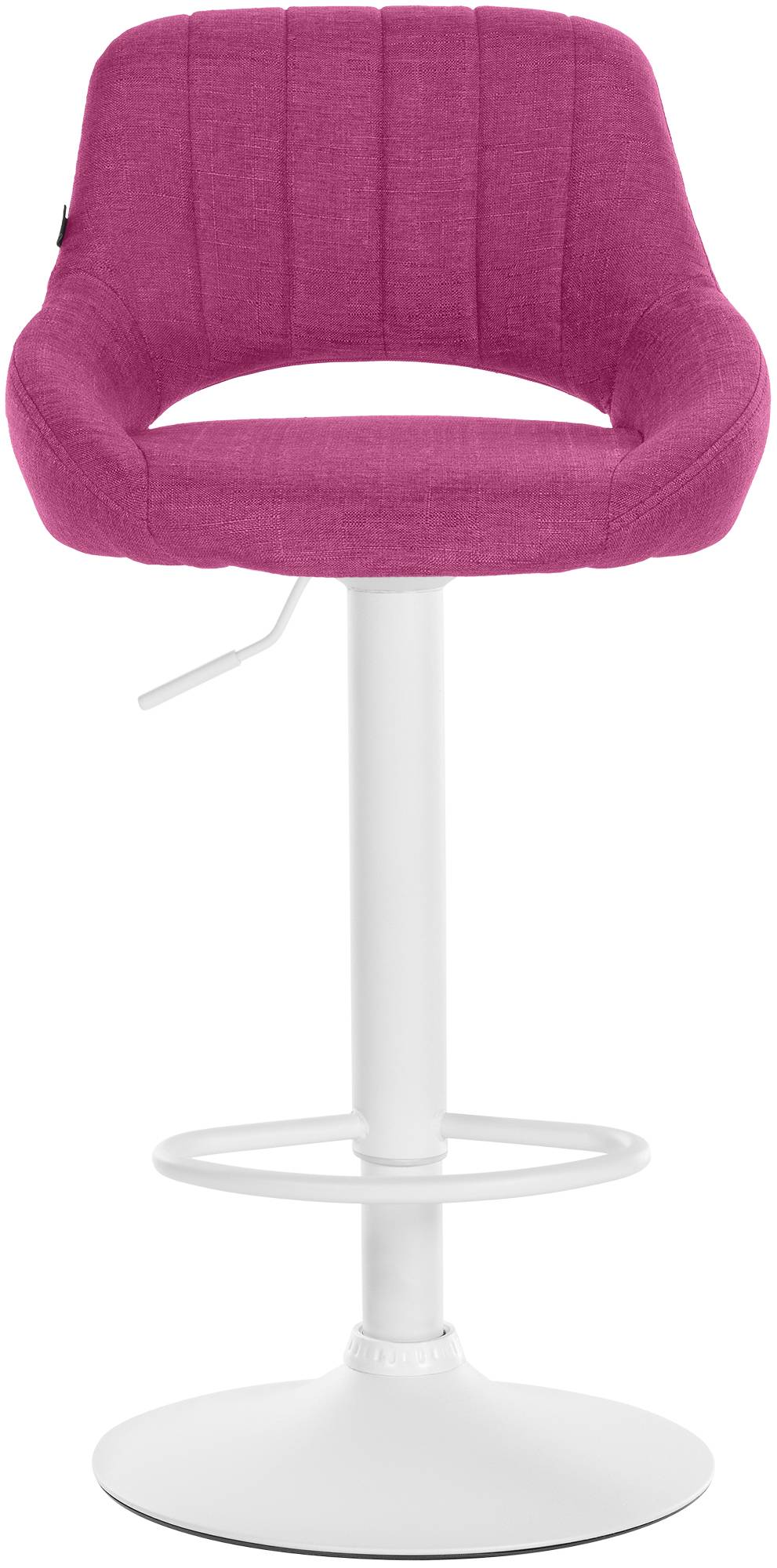Lot de 2 tabourets de bar Milet en tissu
