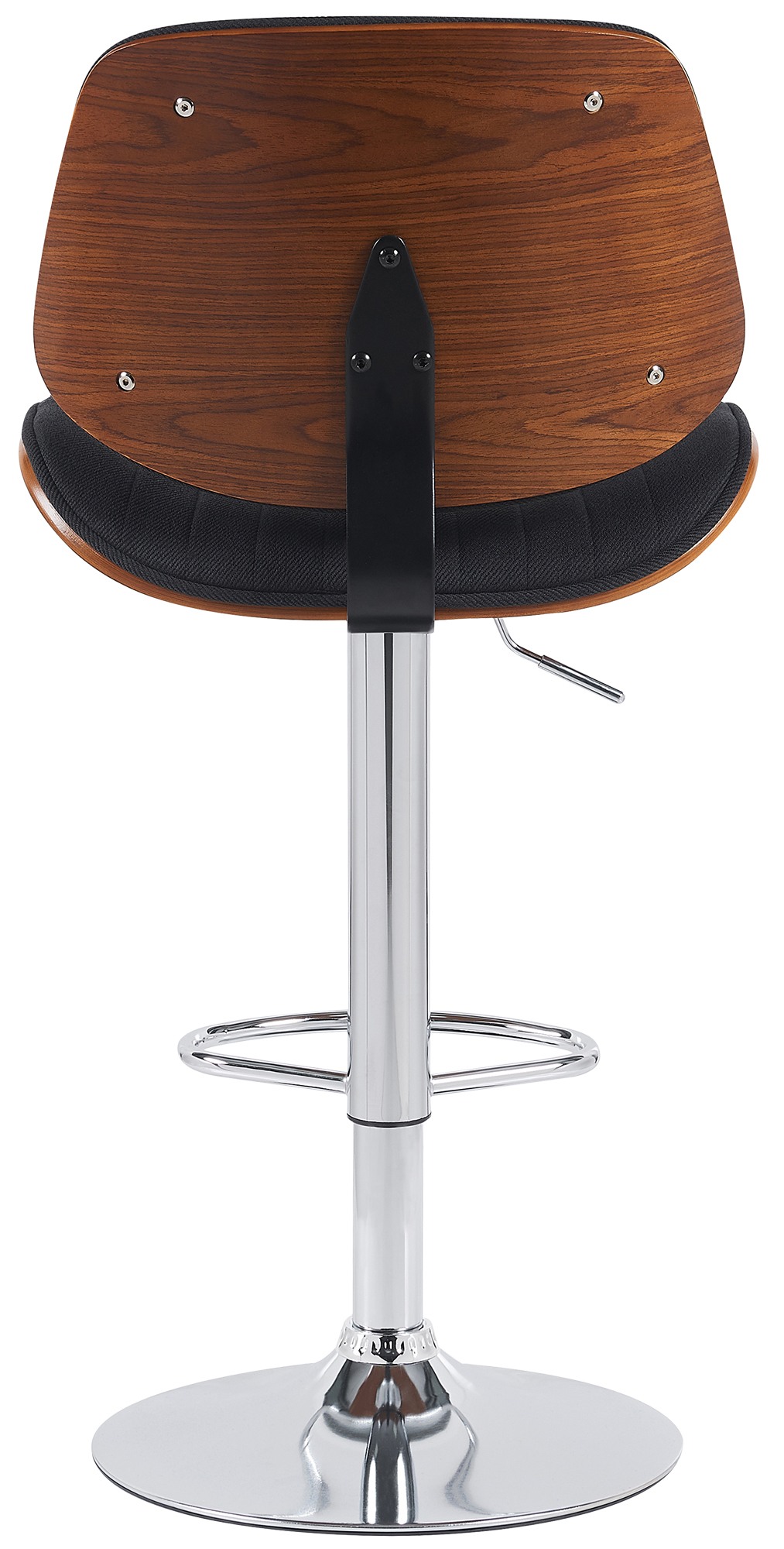Lot de 2 tabourets de bar Clawson tissu