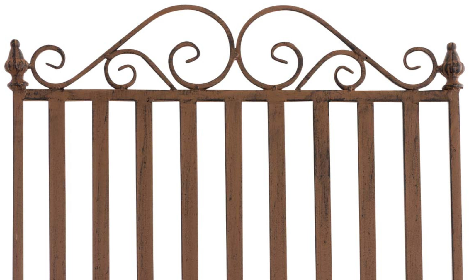 Lot de 2 Fauteuils à bascule d'extérieur Smilla en fer forgé