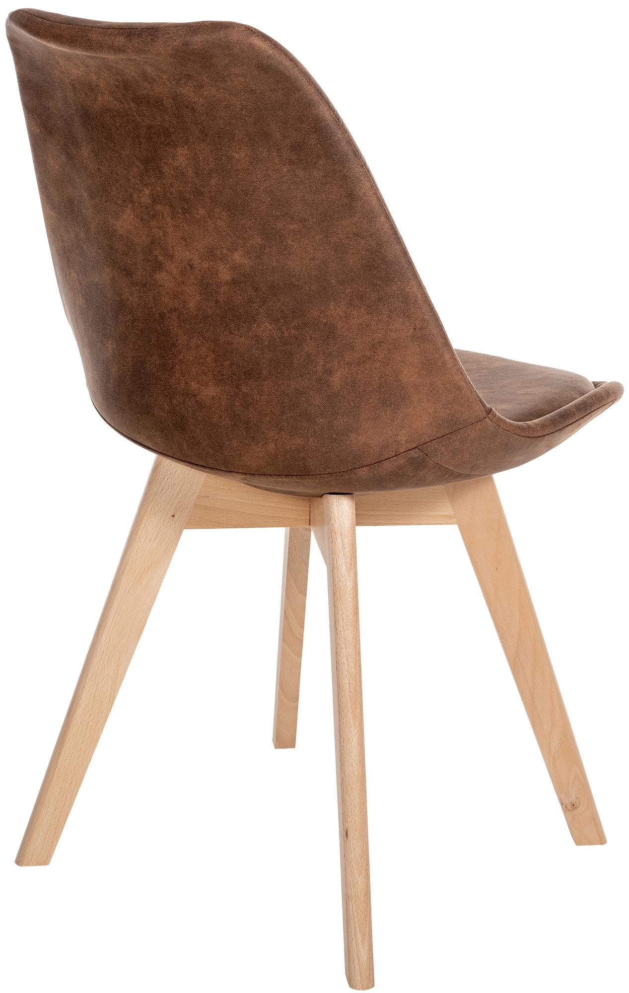 Chaise de salle à manger Linares : design élégant et confortable pour vos repas en famille ou entre amis