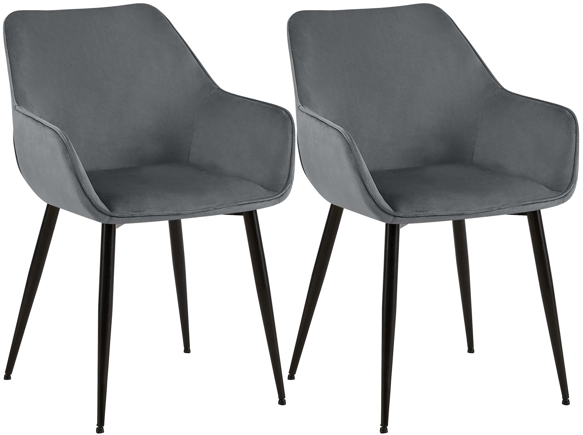 Lot de 2 chaises de salle à manger Luena