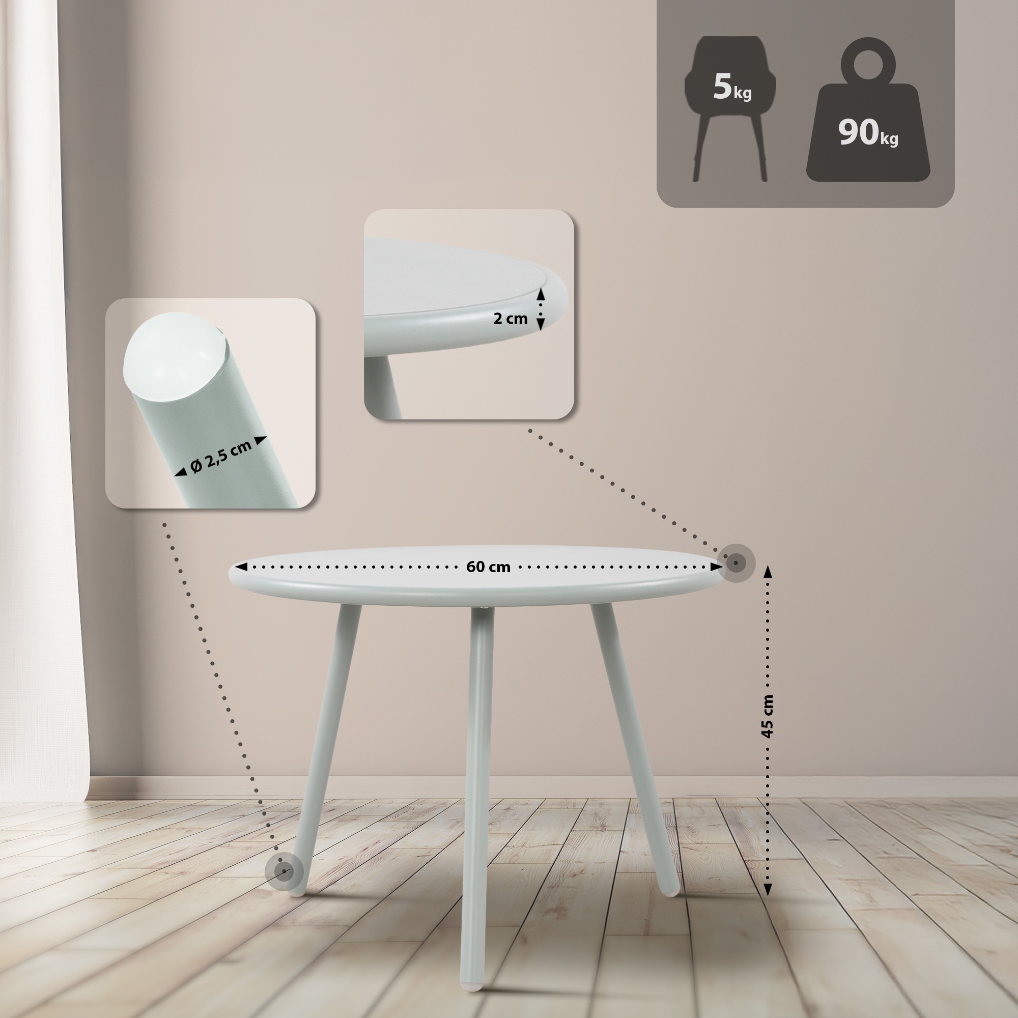 Ensemble de 2 sièges Mindin